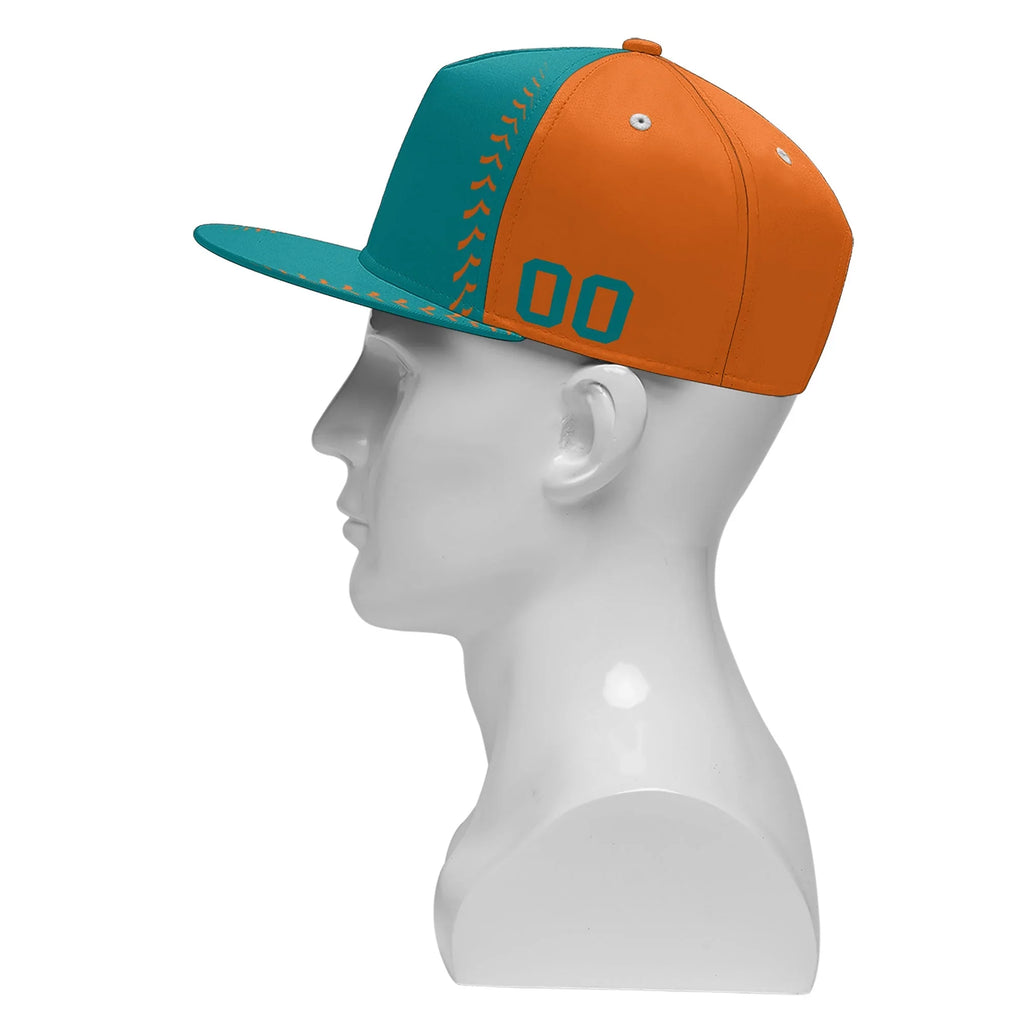 Custom Sport Design Hat Stitched Adjustable Snapback Personalized Baseball Cap PR067B-bd0b00d9-e - Coolcustomize