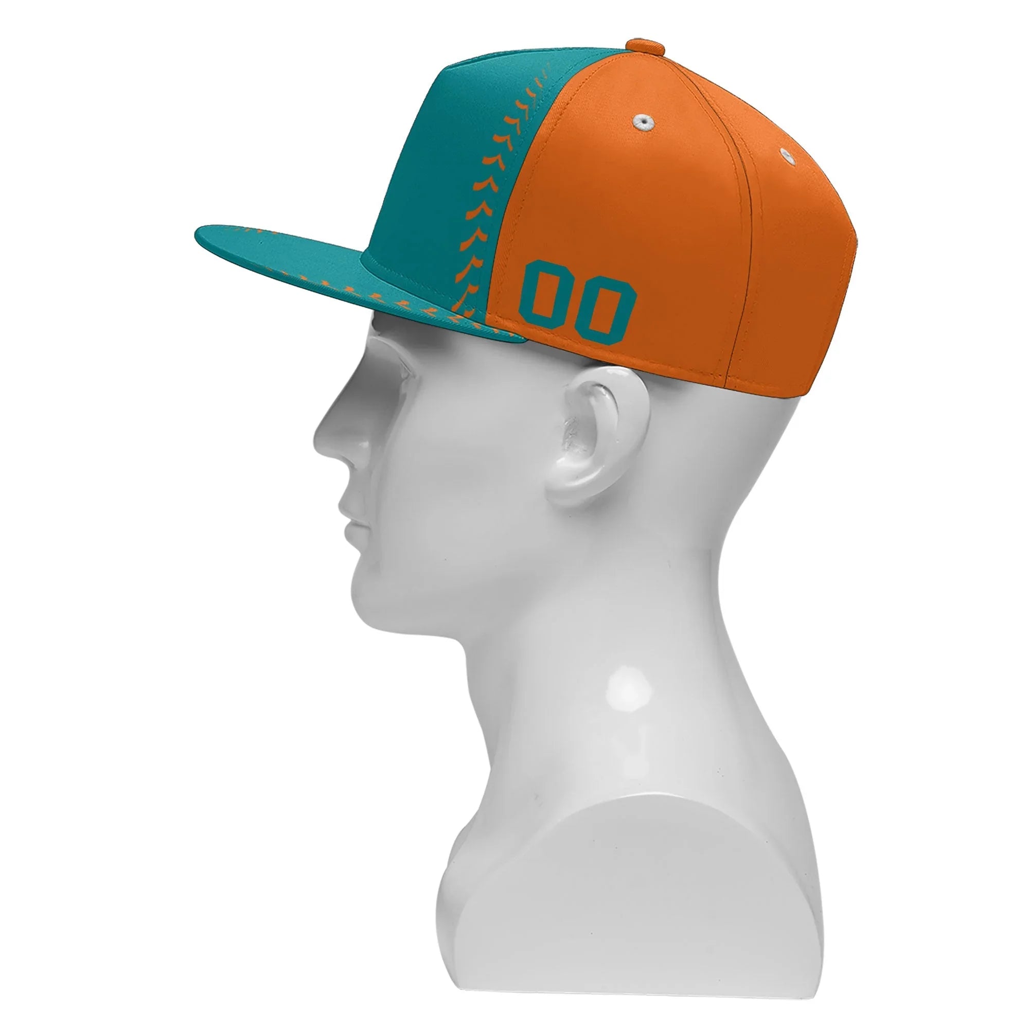 Custom Sport Design Hat Stitched Adjustable Snapback Personalized Baseball Cap PR067B-bd0b00d9-e - Coolcustomize