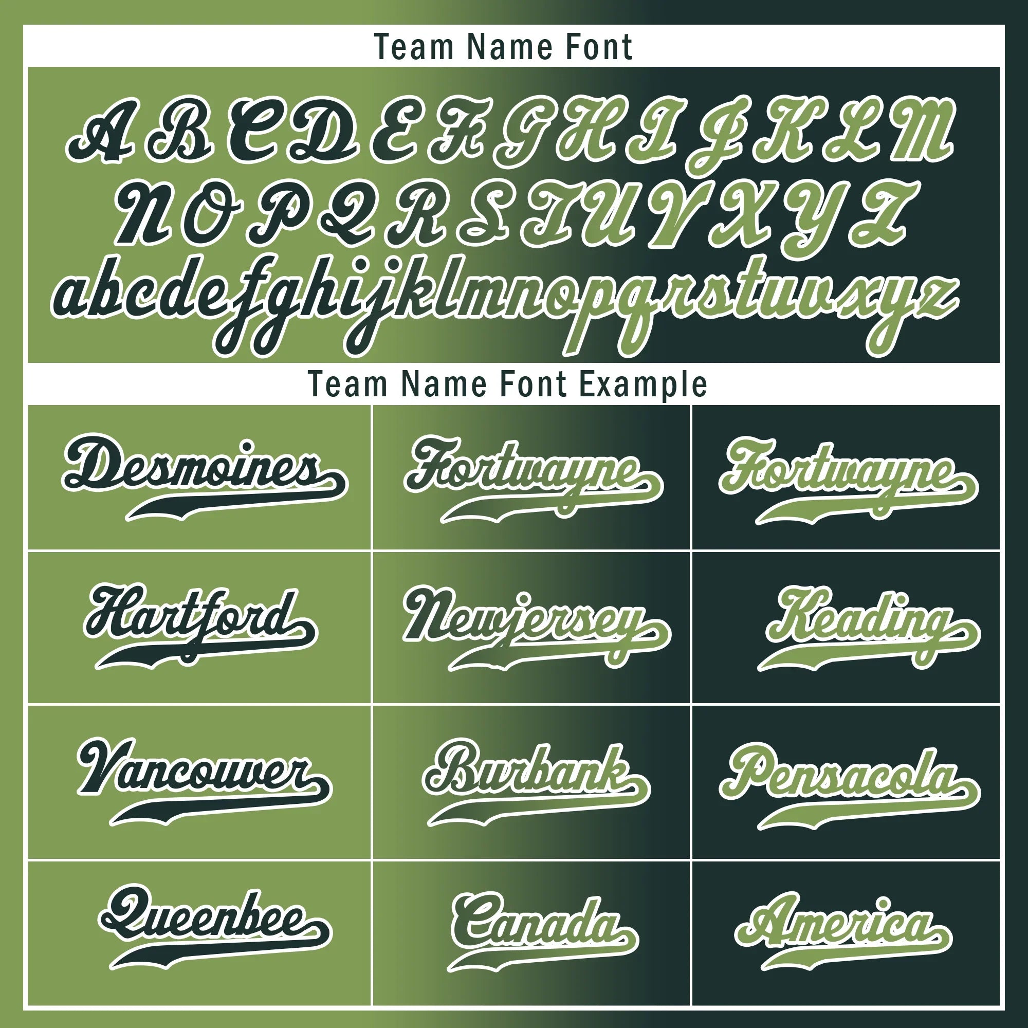 Custom Green Gradient Fashion Personalized Authentic Baseball Jersey BSBJ01-D0a708c - Coolcustomize