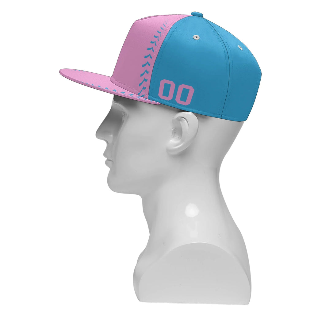 Custom Sport Design Hat Stitched Adjustable Snapback Personalized Baseball Cap PR067B-bd0b00d9-cd - Coolcustomize