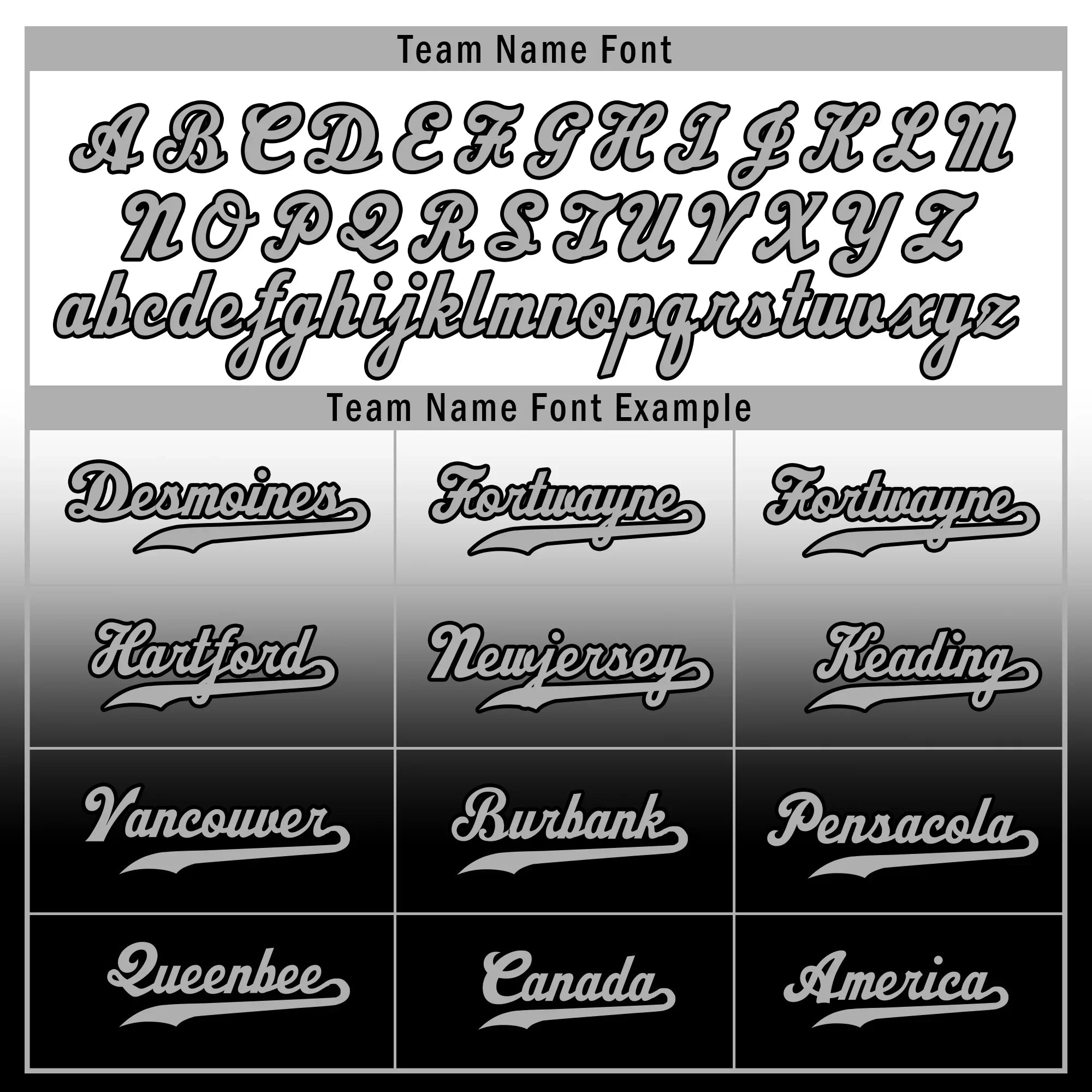 Custom Grey Black Fade Fashion Personalized Authentic Baseball Jersey BSBJ01-D0a70ee - Coolcustomize