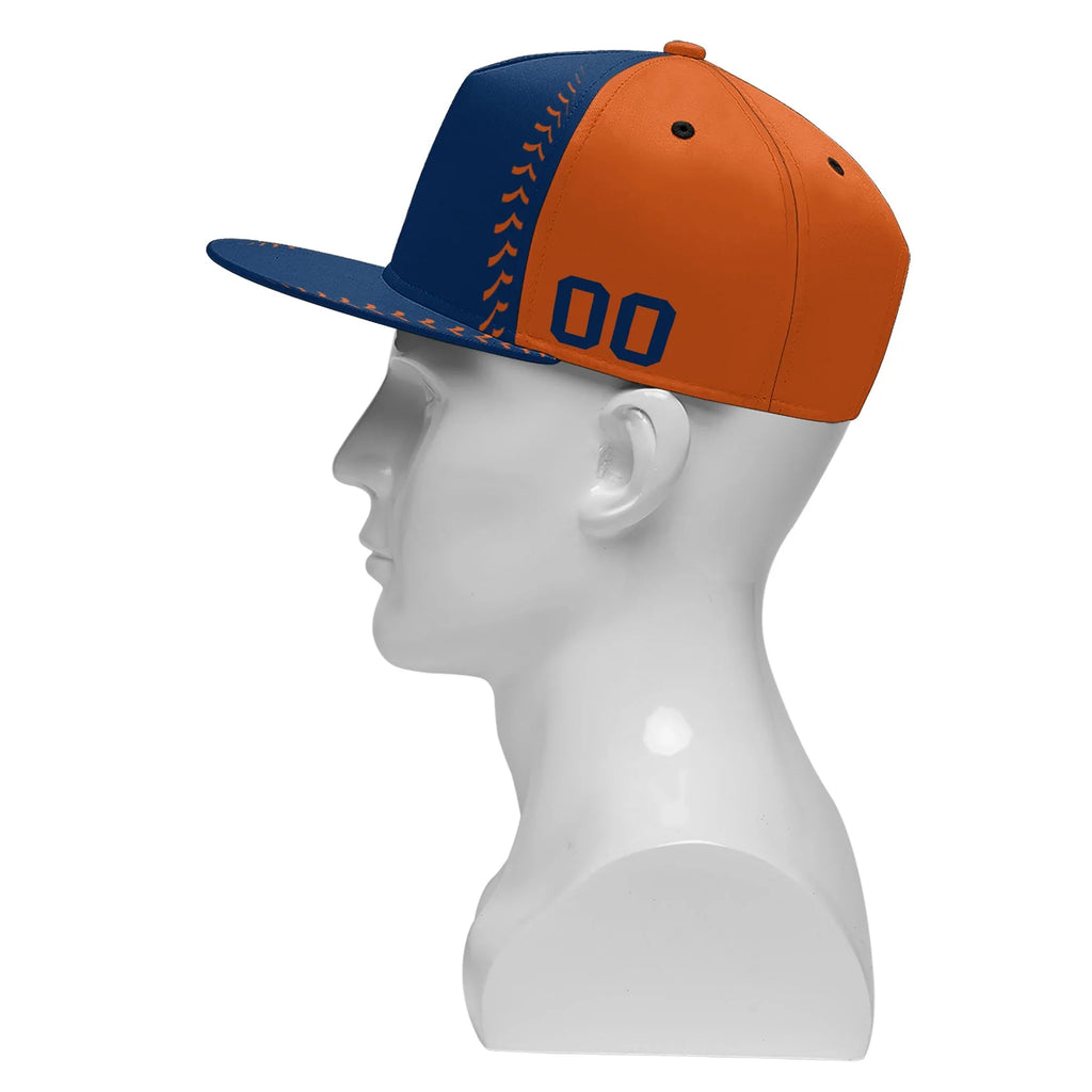 Custom Sport Design Hat Stitched Adjustable Snapback Personalized Baseball Cap PR067B-bd0b00d9-a - Coolcustomize