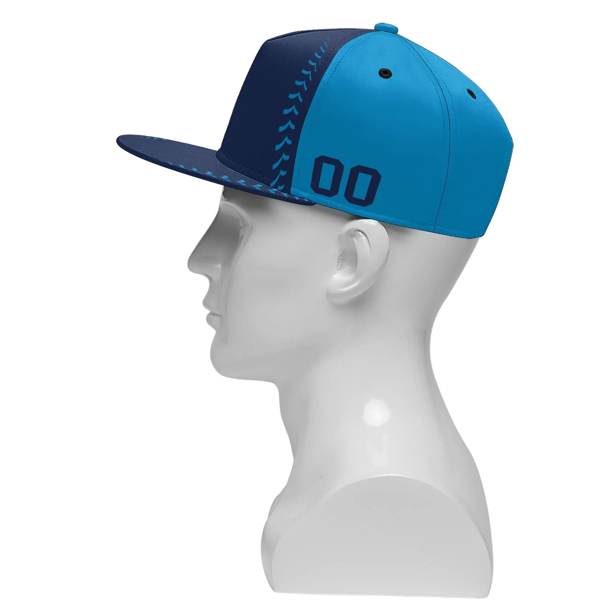 Custom Sport Design Hat Stitched Adjustable Snapback Personalized Baseball Cap PR067B-bd0b00d9-cc - Coolcustomize