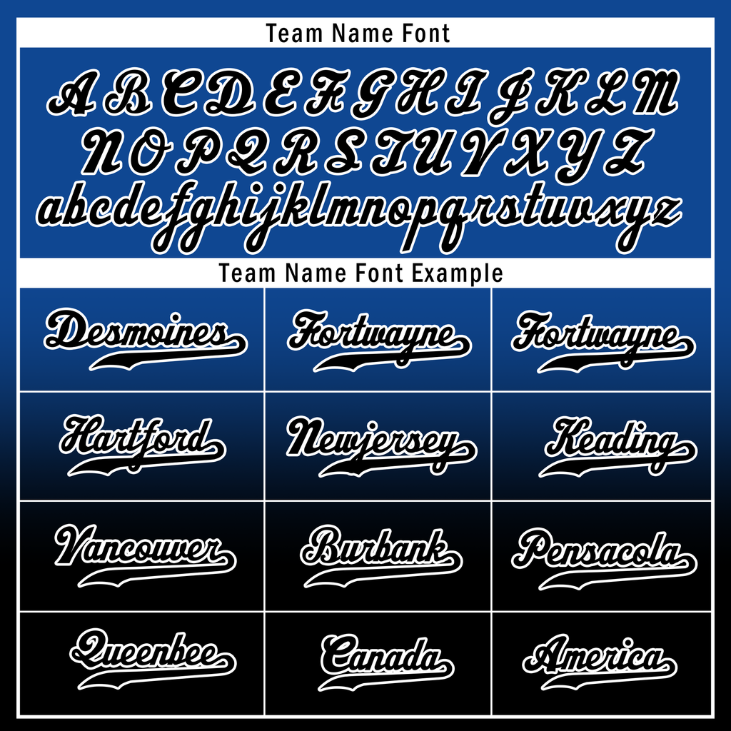 Custom Blue Black Fade Fashion Personalized Authentic Baseball Jersey BSBJ01-D0a70be - Coolcustomize