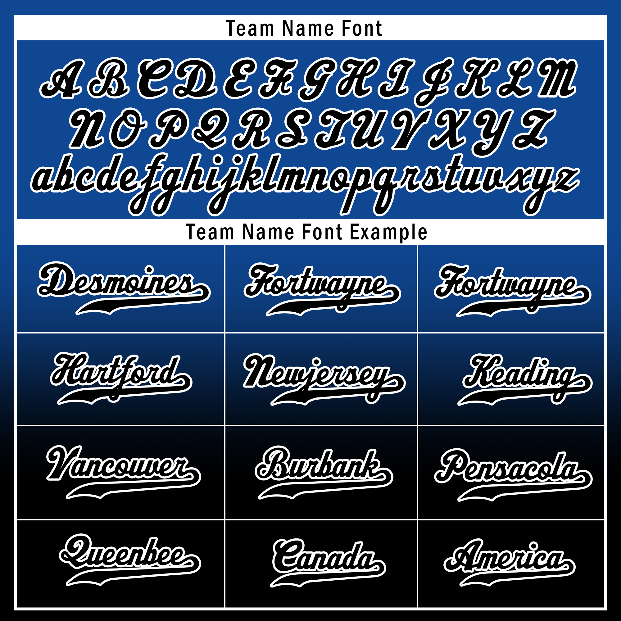 Custom Blue Black Fade Fashion Personalized Authentic Baseball Jersey BSBJ01-D0a70be - Coolcustomize