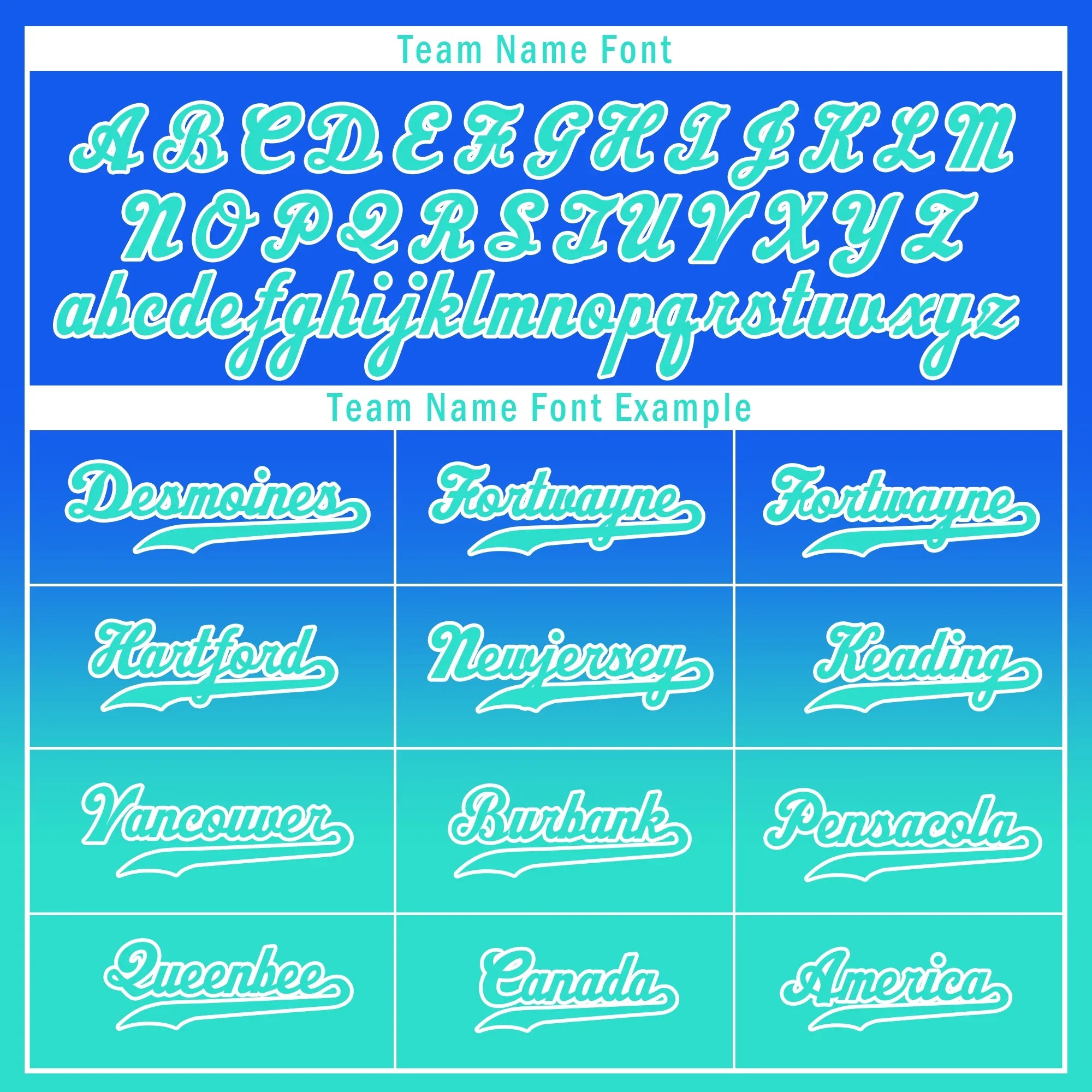 Custom Blue Cyan Fade Fashion Personalized Authentic Baseball Jersey BSBJ01-D0a70d8 - Coolcustomize