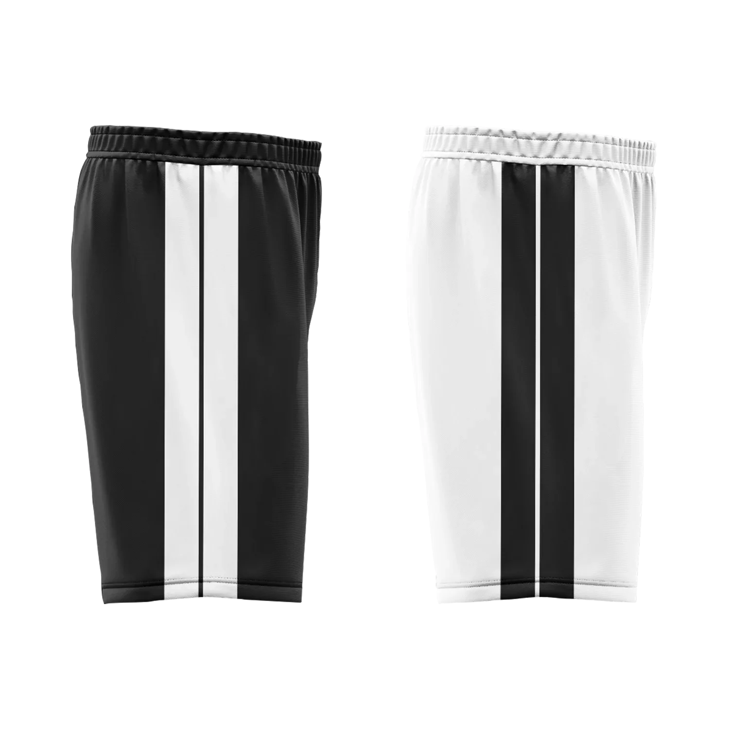Custom Black White Classic Style Reversible Basketball Uniform Personalized Ordinary BBJR-D017044 - Coolcustomize