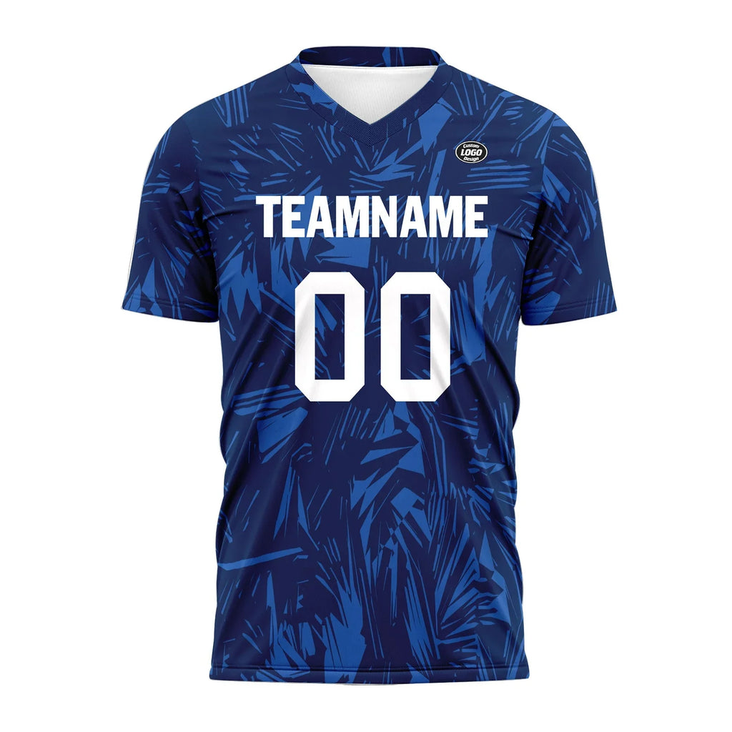 Custom Blue Soccer Sets Jersey Personalized SCJ101-D28012 - Coolcustomize