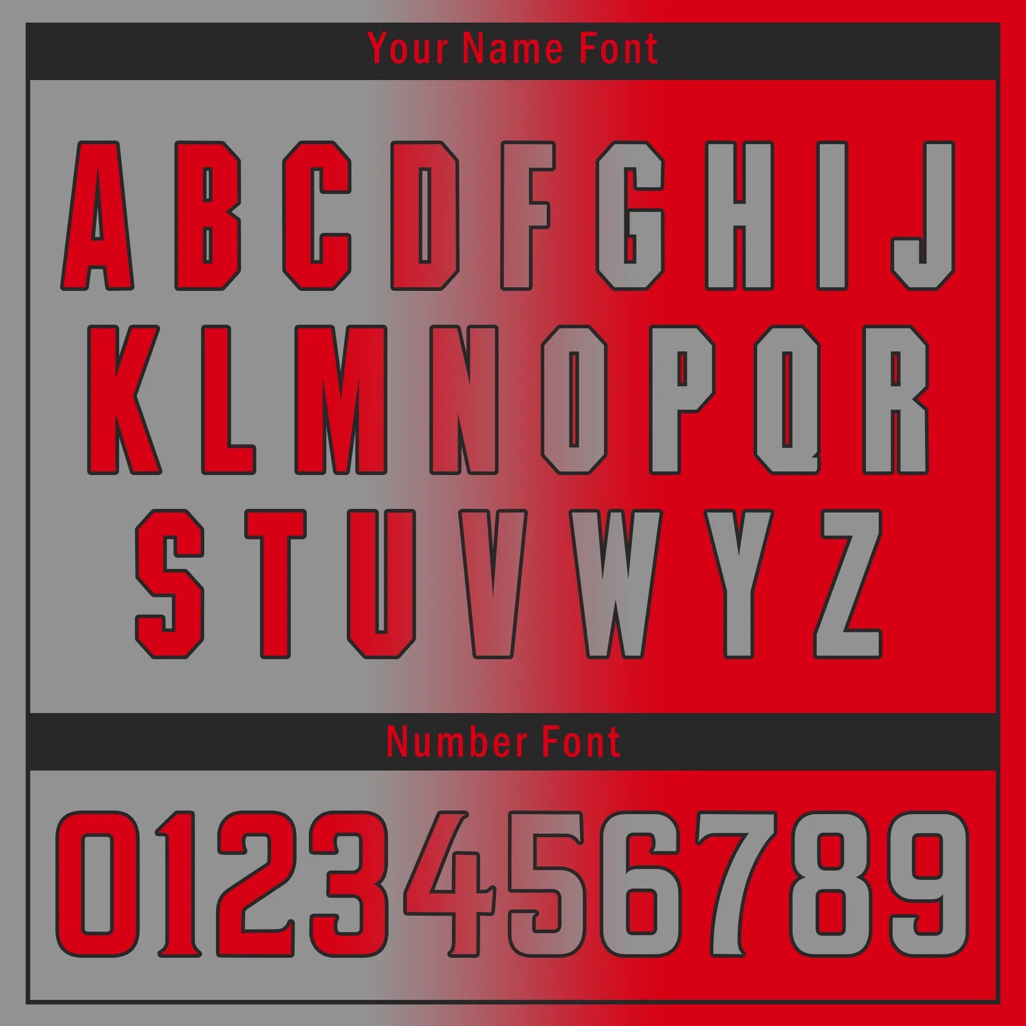 Custom Grey Red Gradient Fashion Personalized Authentic Baseball Jersey BSBJ01-D0a7aad - Coolcustomize