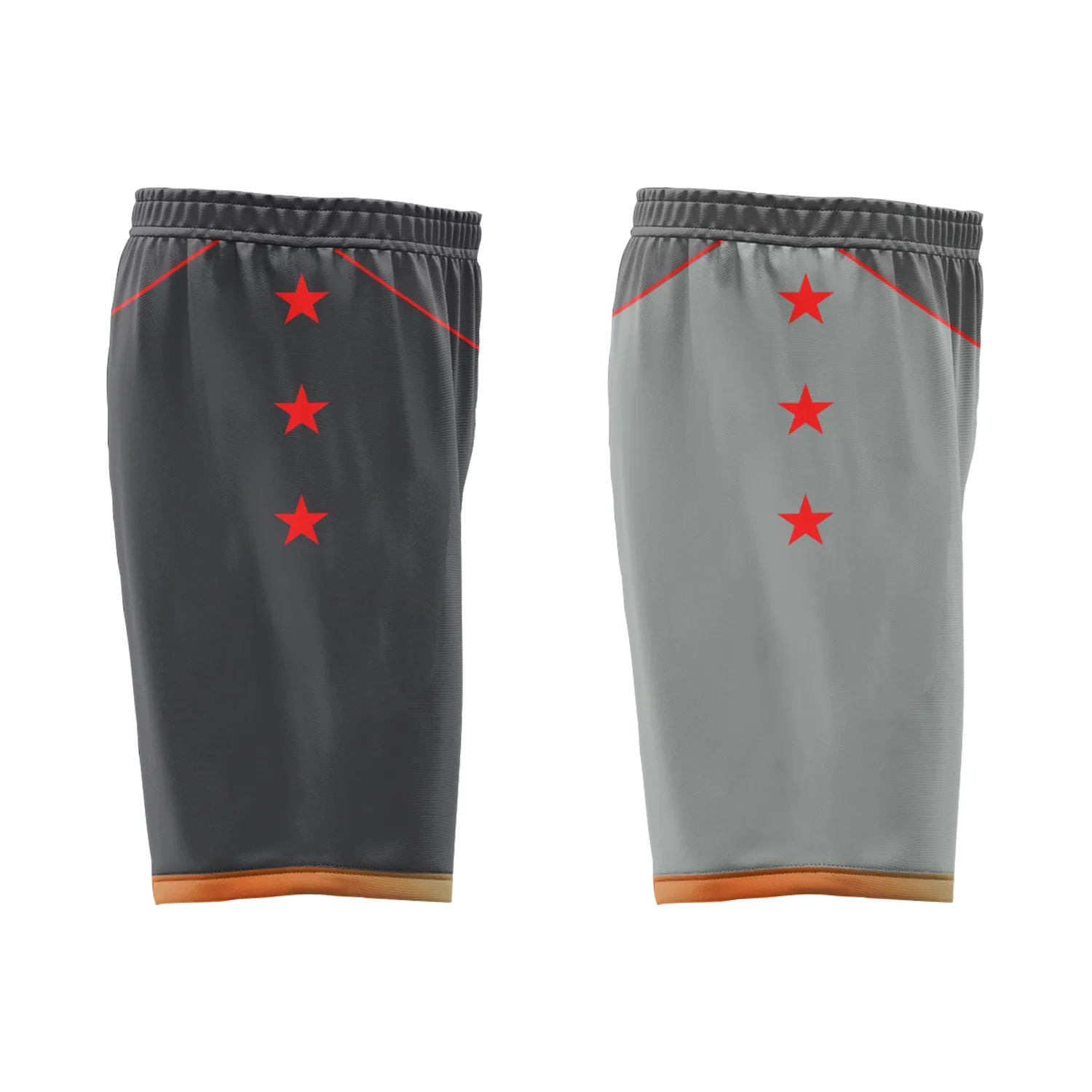 Custom Gray Classic Style Reversible Basketball Uniform Personalized Ordinary BBJR-D017024 - Coolcustomize