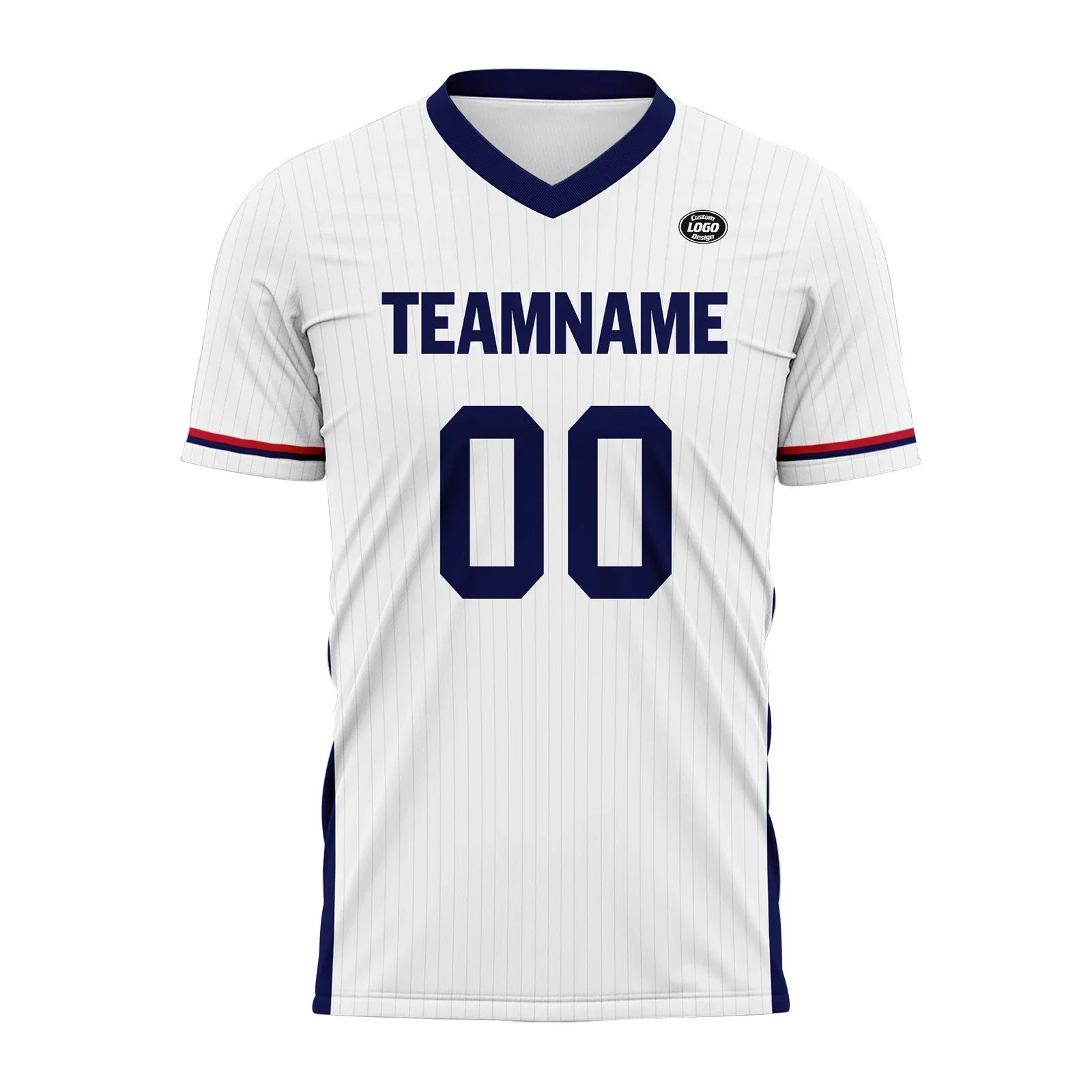 Custom England White Blue Soccer Sets Jersey Personalized SCJ101-D06144 - Coolcustomize