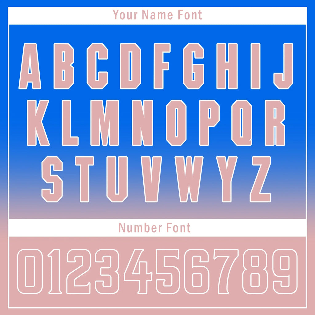 Custom Blue Pink Fade Fashion Personalized Authentic Baseball Jersey BSBJ01-D0a70e0 - Coolcustomize