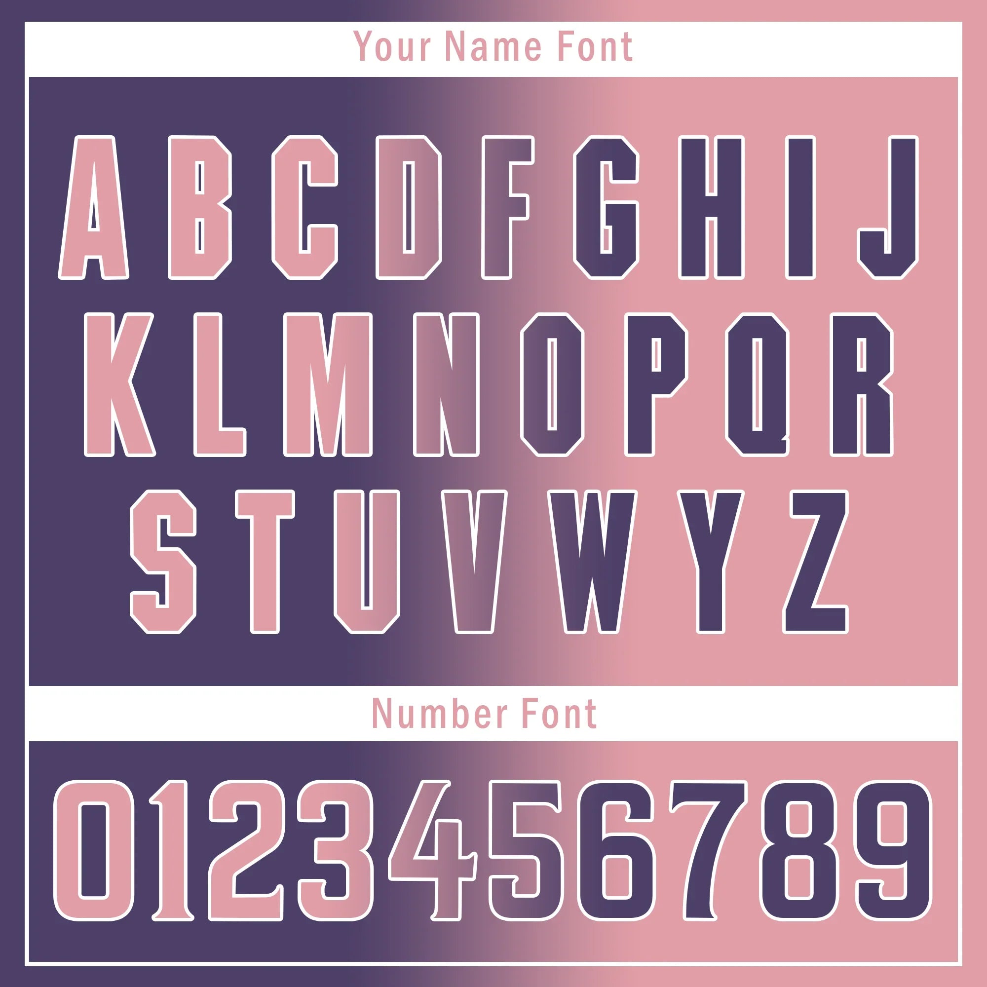 Custom Purple Pink Gradient Fashion Personalized Authentic Baseball Jersey BSBJ01-D0a7a0e - Coolcustomize