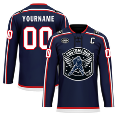 Custom Blue Personalized Hockey Jersey HCKJ01-D0a70fb