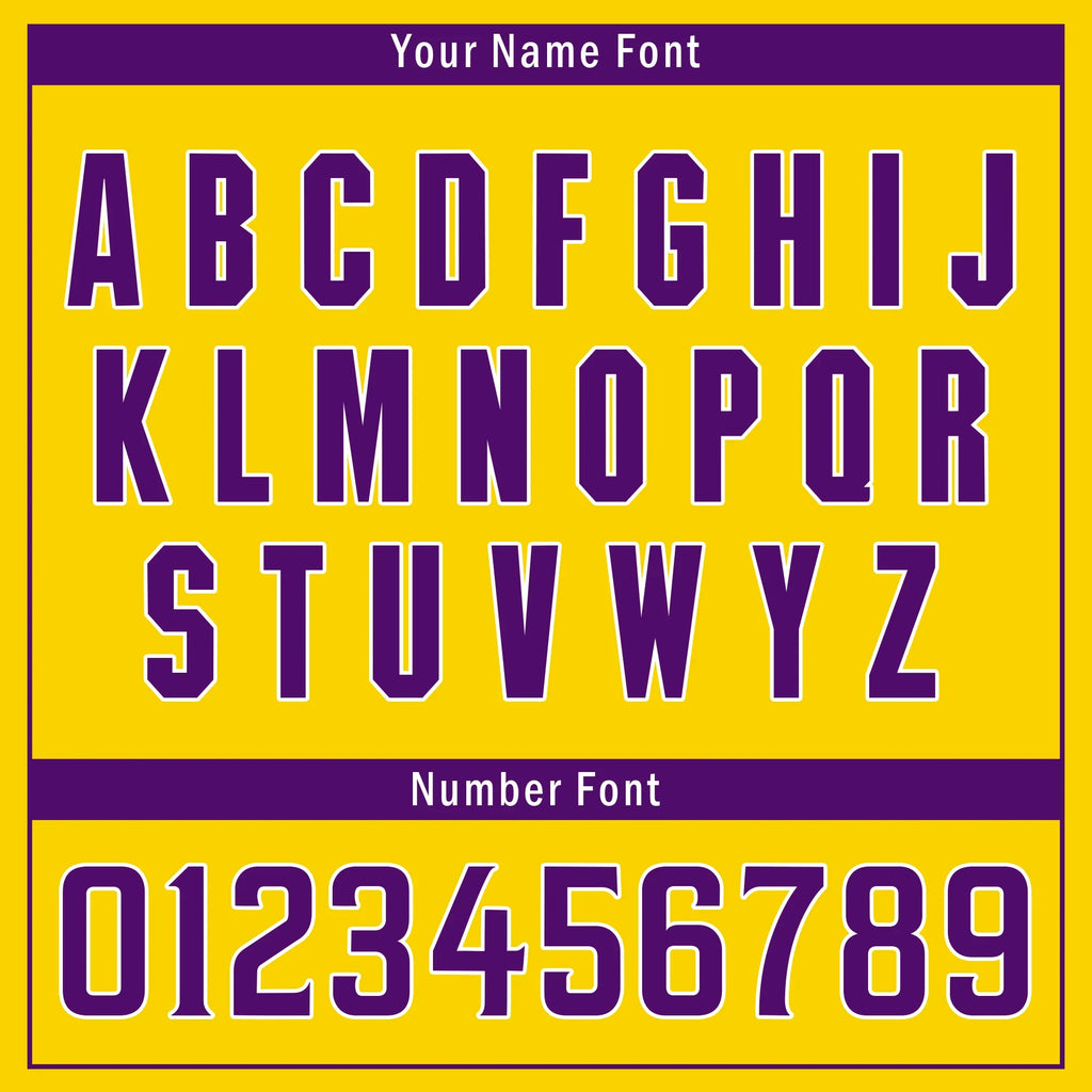 Custom Gold Purple Stripe Fashion Personalized Authentic Baseball Jersey BSBJ01-D017219 - Coolcustomize