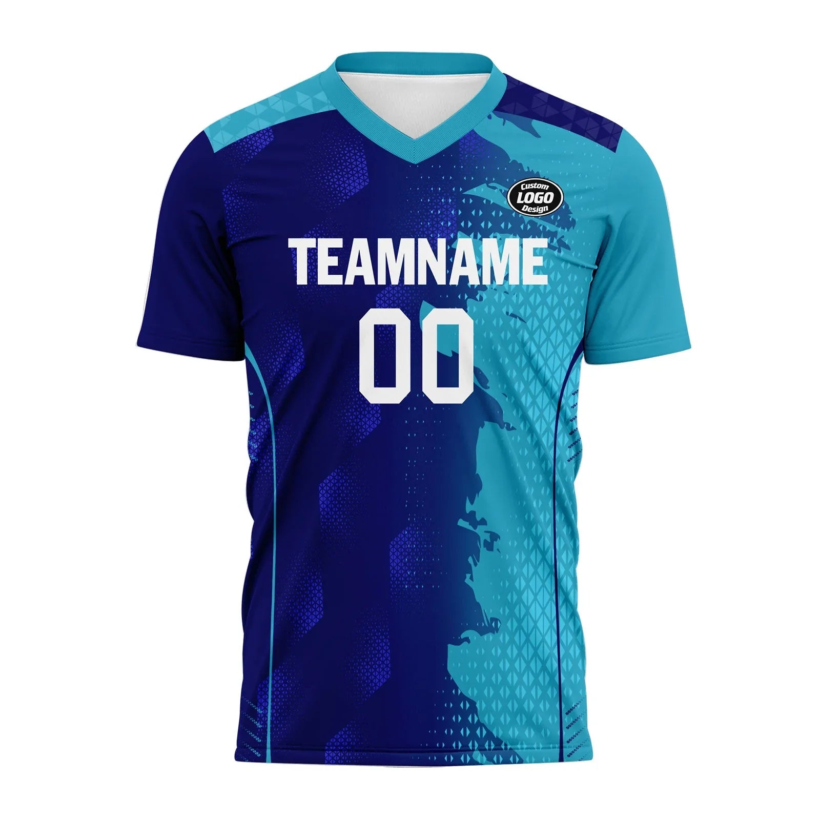 Custom Blue Soccer Sets Jersey Personalized SCJ101-D020210-9 - Coolcustomize