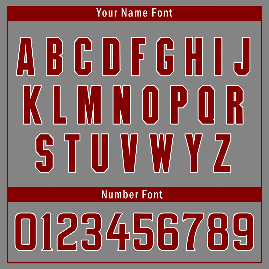 Custom Gray Red Raglan Sleeves Personalized Authentic Baseball Jersey BSBJ01-D017177 - Coolcustomize