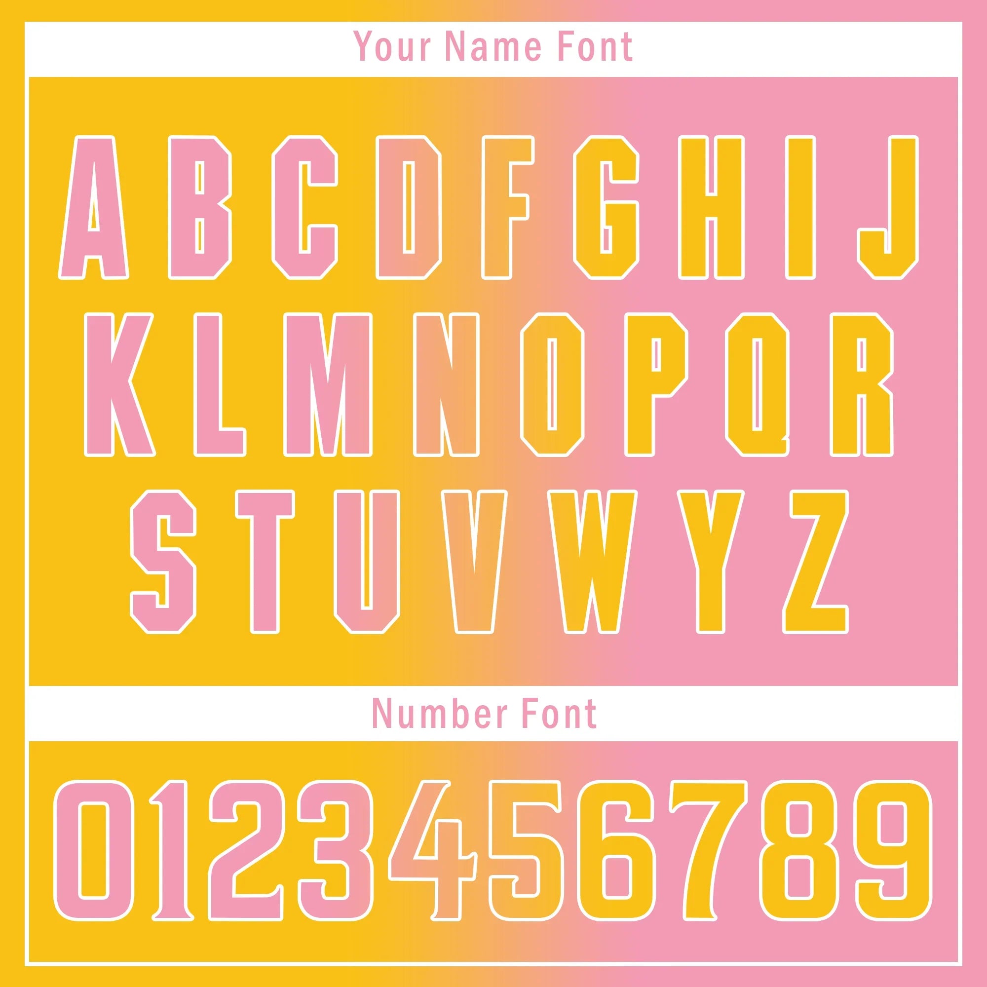 Custom Yellow Pink Gradient Fashion Personalized Authentic Baseball Jersey BSBJ01-D0a7aac - Coolcustomize