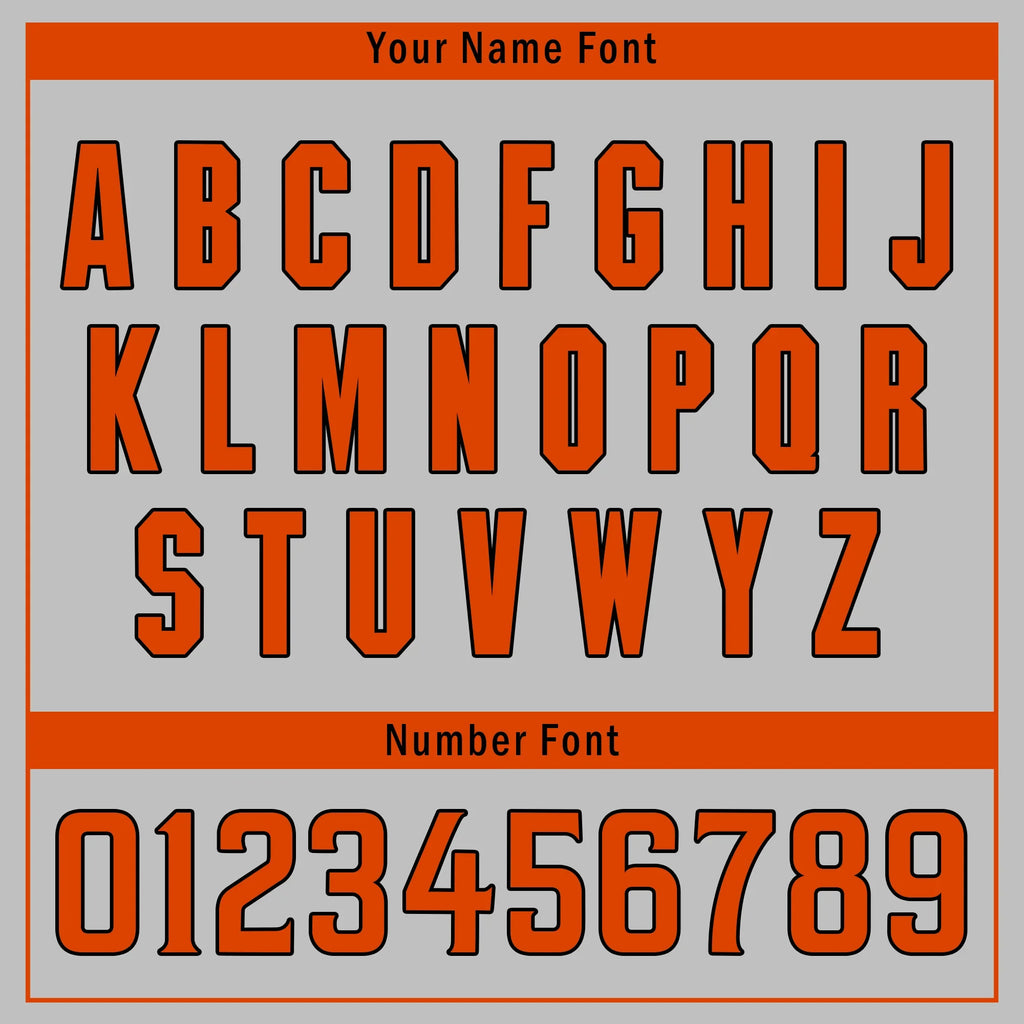 Custom Gray Orange Raglan Sleeves Personalized Authentic Baseball Jersey BSBJ01-D017187 - Coolcustomize
