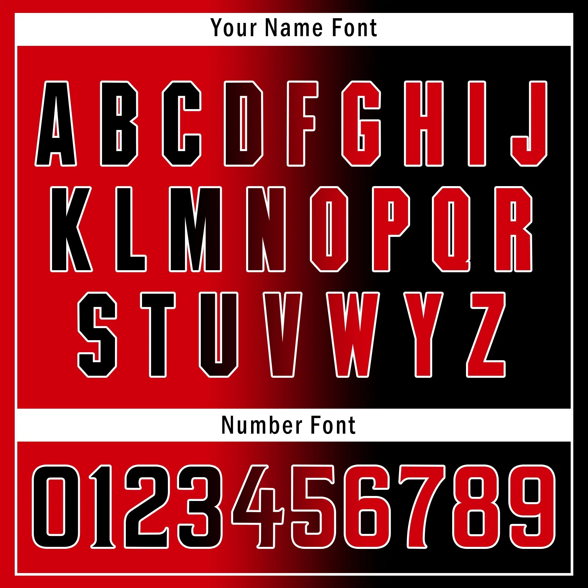 Custom Red Black Gradient Fashion Personalized Authentic Baseball Jersey BSBJ01-D0a707a - Coolcustomize