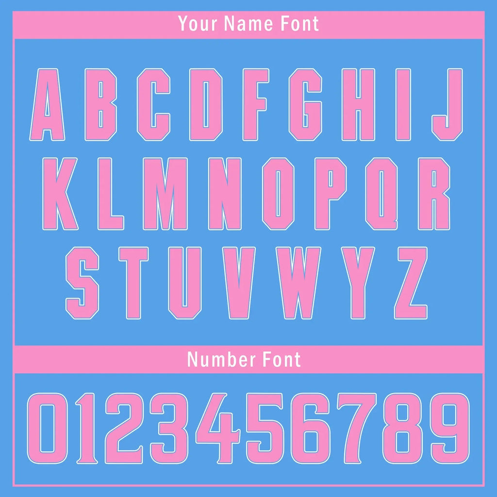 Custom Blue Pink Zebra Pattern Personalized Authentic Baseball Jersey BSBJ01-D020201-17 - Coolcustomize