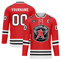 Custom Red Personalized Hockey Jersey HCKJ01-D0a70bf