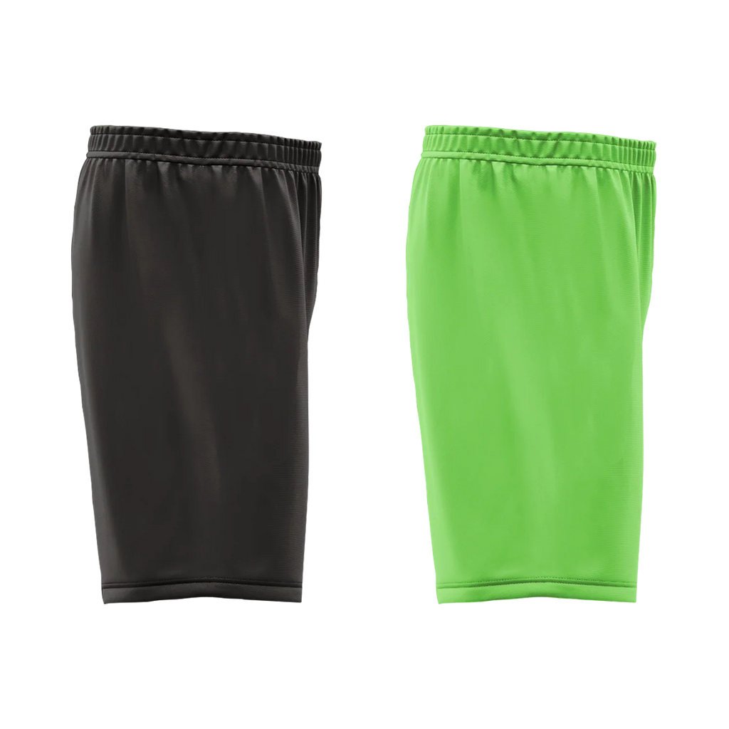 Custom Black Green Classic Style Reversible Basketball Uniform Personalized COOLMAX BBJR-D017049 - Coolcustomize