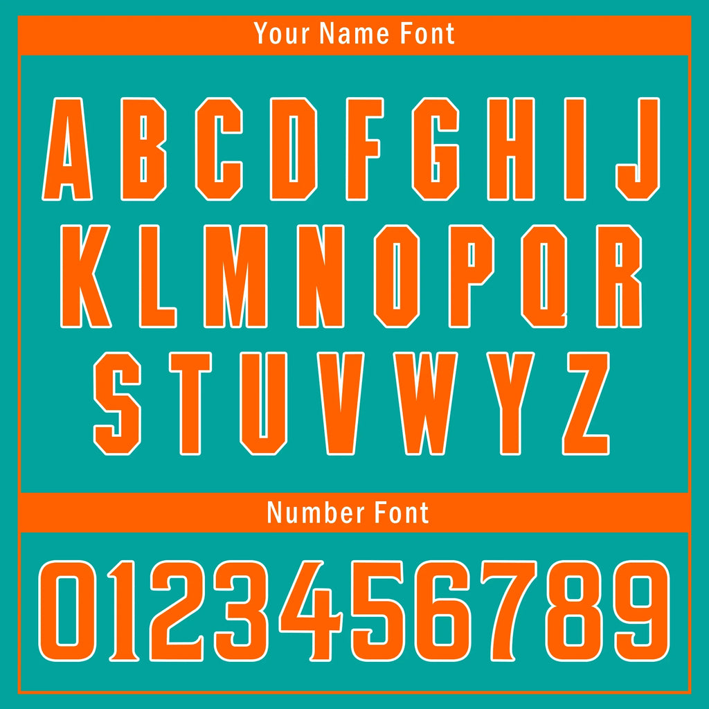 Custom Cyan Orange Stripe Fashion Personalized Authentic Baseball Jersey BSBJ01-D017233 - Coolcustomize