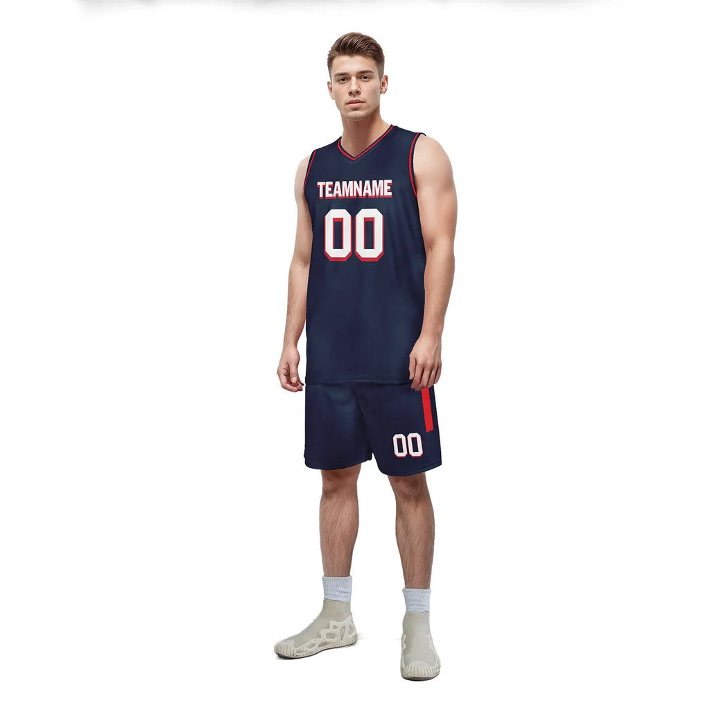 Custom Deep Blue Classic Style Sports Uniform Basketball Jersey BBJ01-bd0a70ba - Coolcustomize