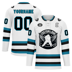 Custom White Personalized Hockey Jersey HCKJ01-D0a70c9