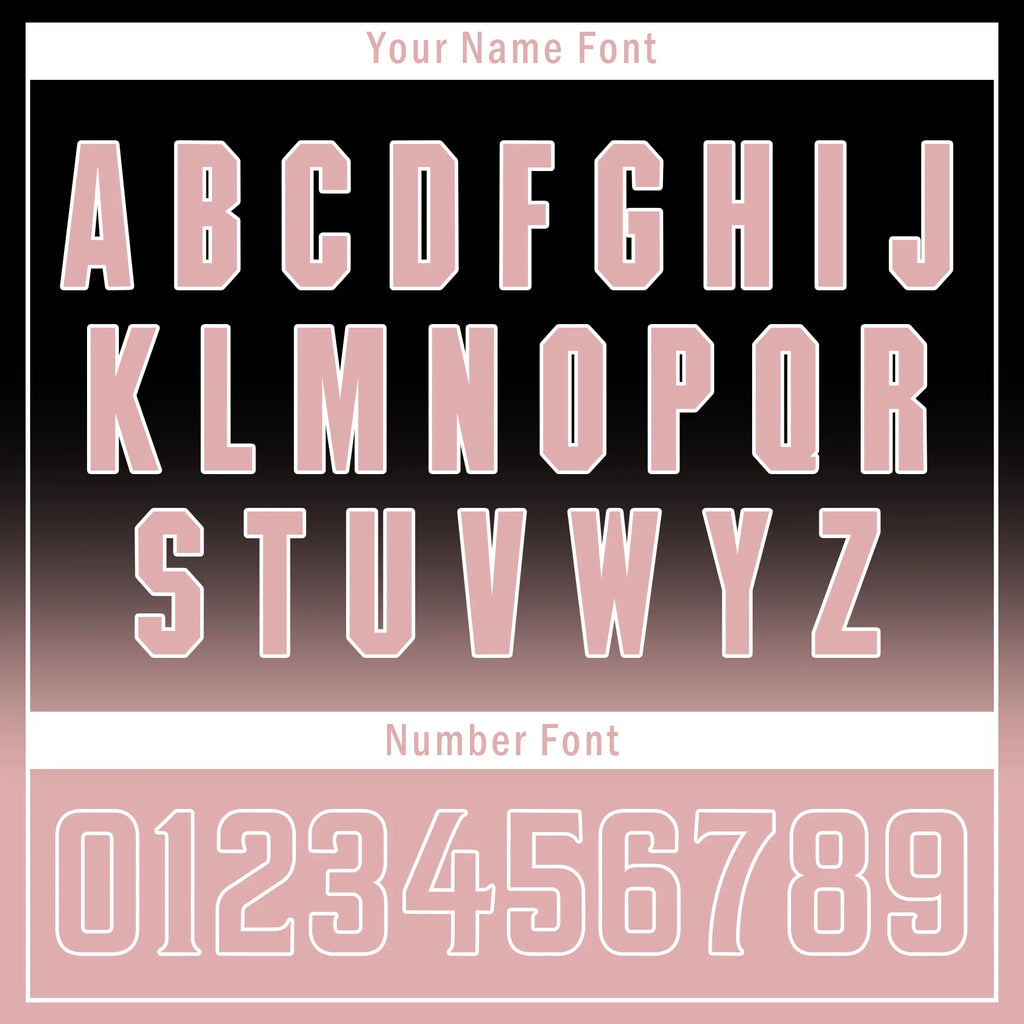 Custom Black Pink Fade Fashion Personalized Authentic Baseball Jersey BSBJ01-D0a70d9 - Coolcustomize