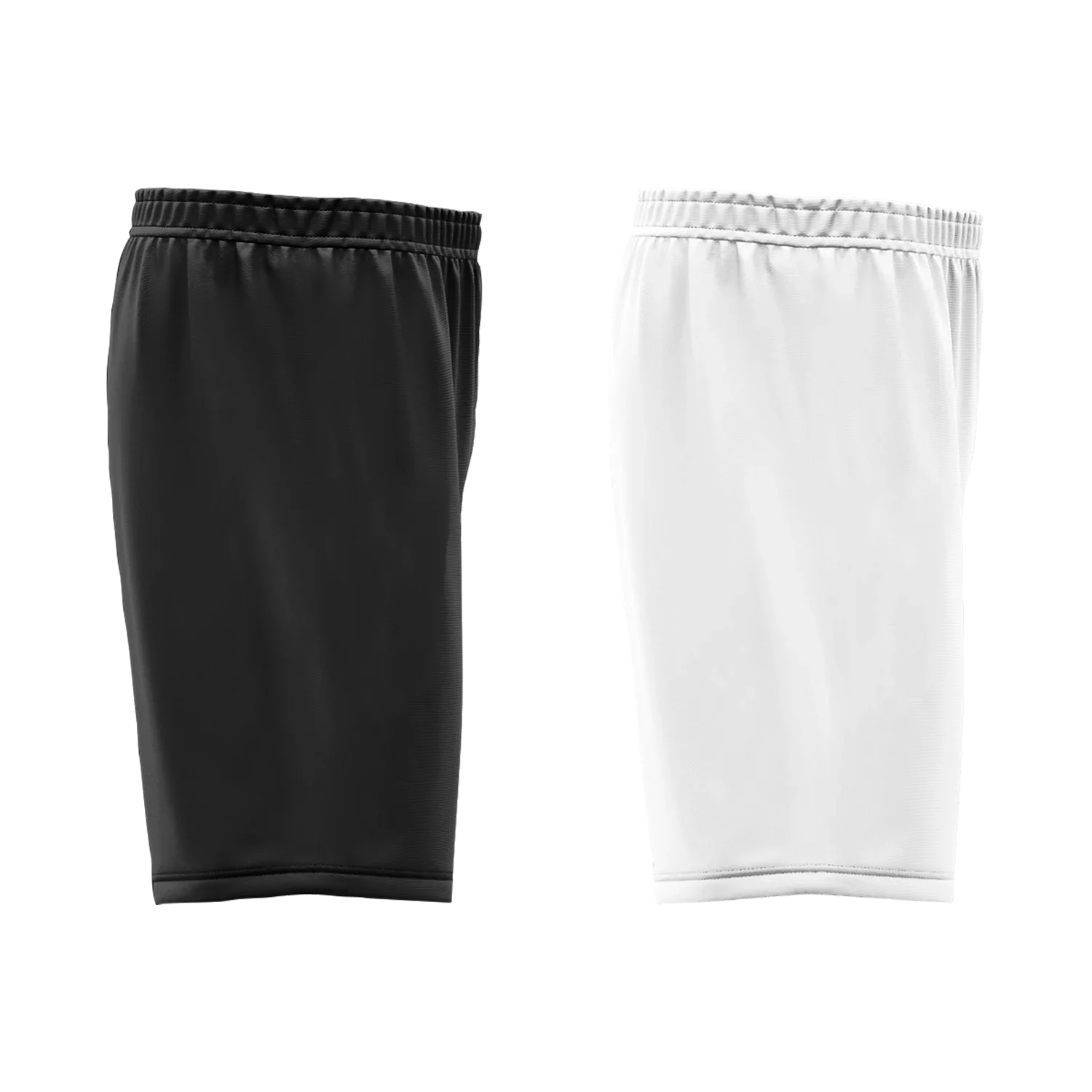 Custom Black White Classic Style Reversible Basketball Uniform Personalized COOLMAX BBJR-D017007 - Coolcustomize