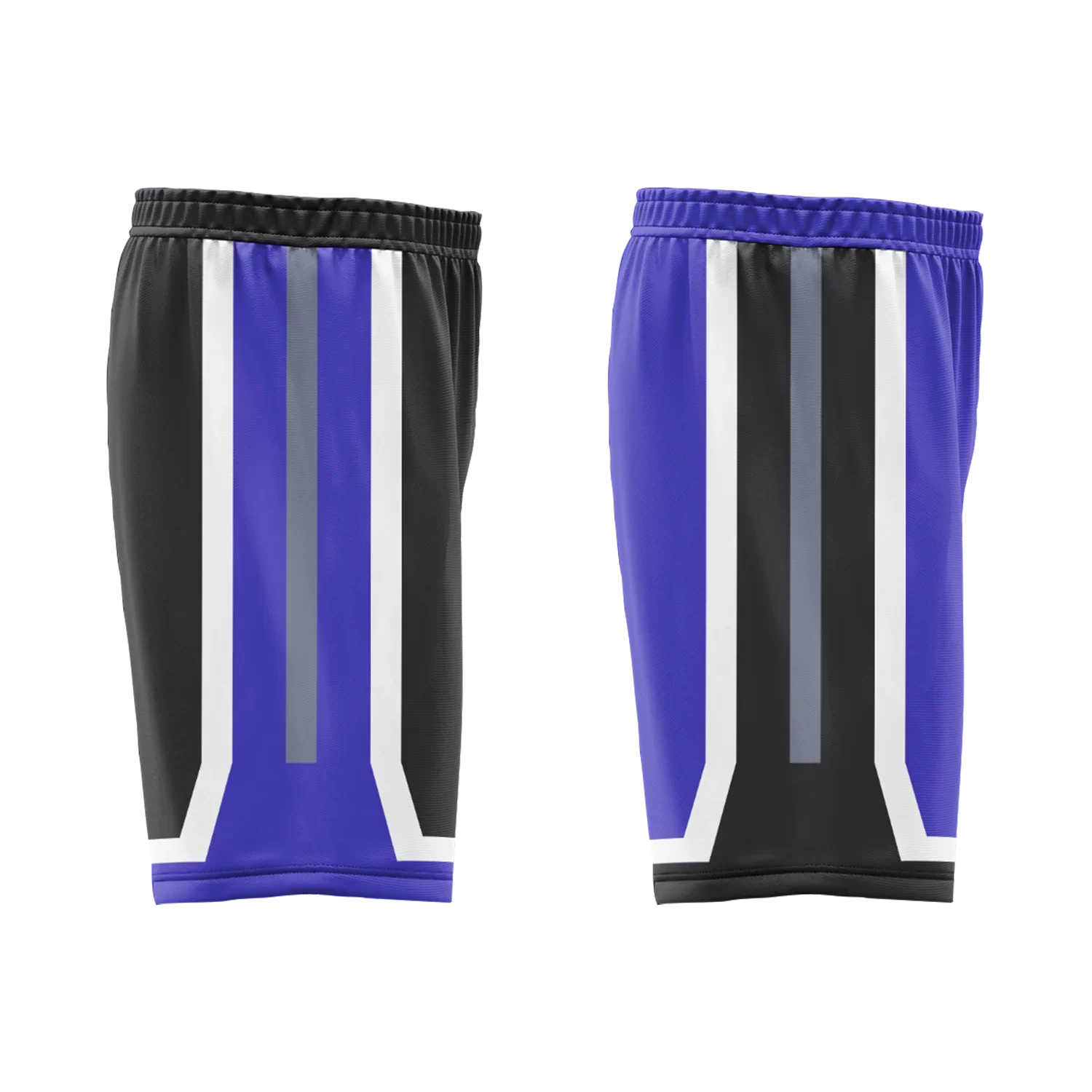 Custom Black Blue Classic Style Reversible Basketball Uniform Personalized Ordinary BBJR-D017036 - Coolcustomize