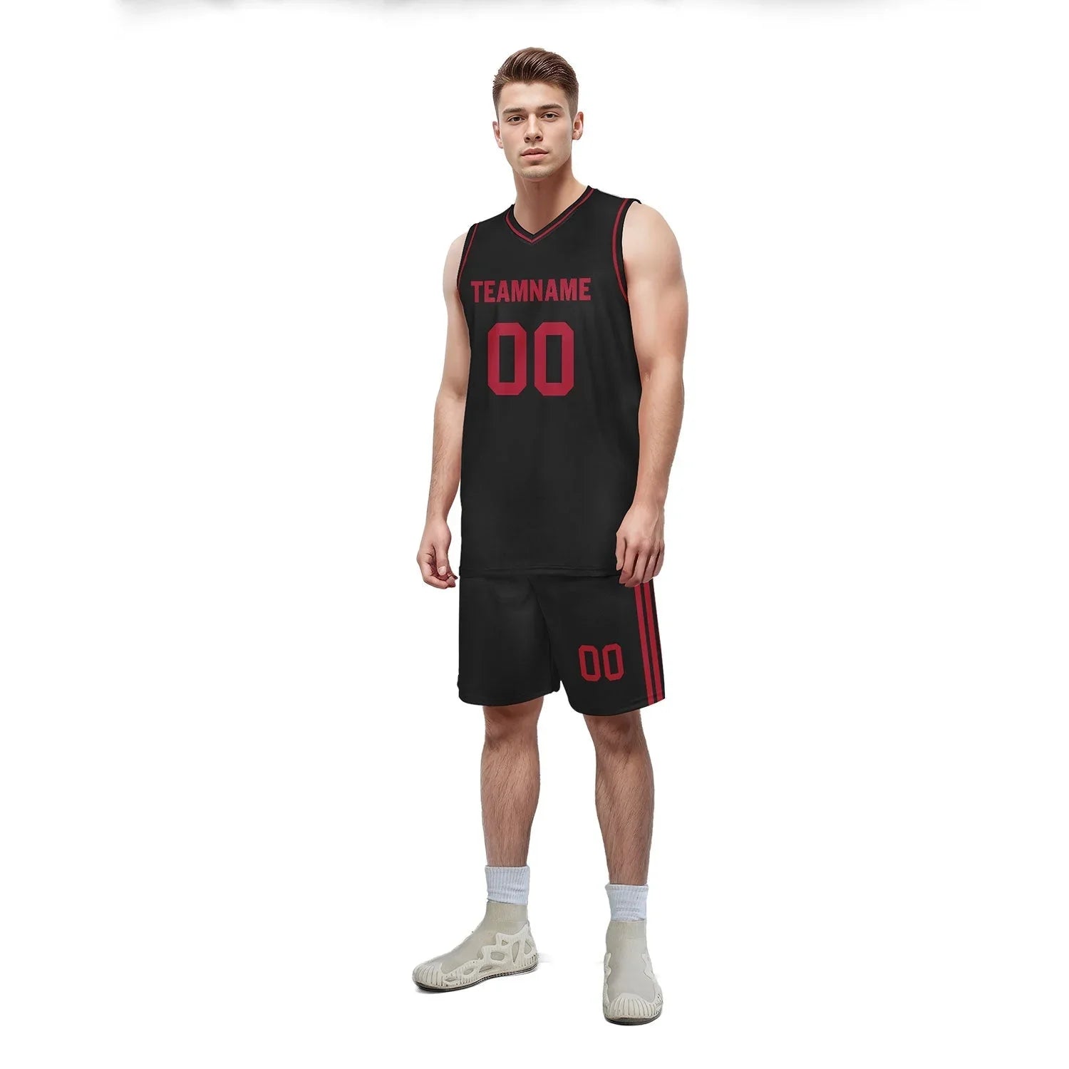 Custom Black Classic Style Sports Uniform Basketball Jersey BBJ01-D020105-4 - Coolcustomize