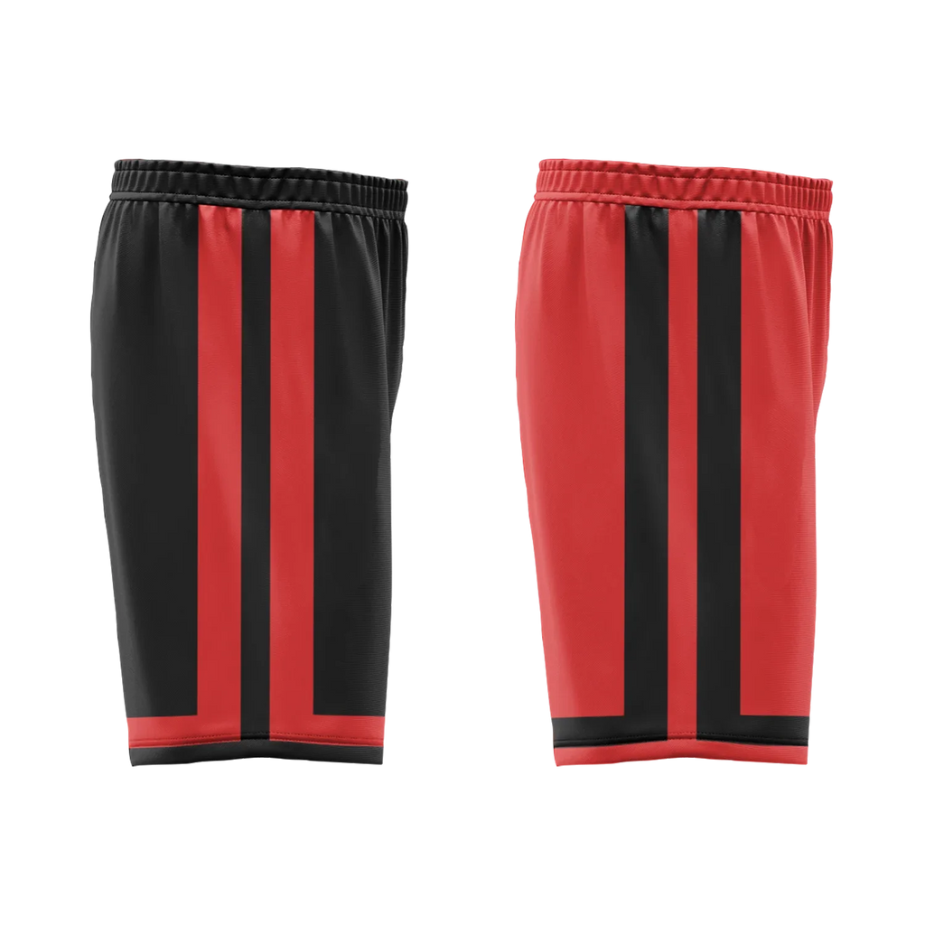 Custom Black White Classic Style Reversible Basketball Uniform Personalized COOLMAX BBJR-D017006 - Coolcustomize