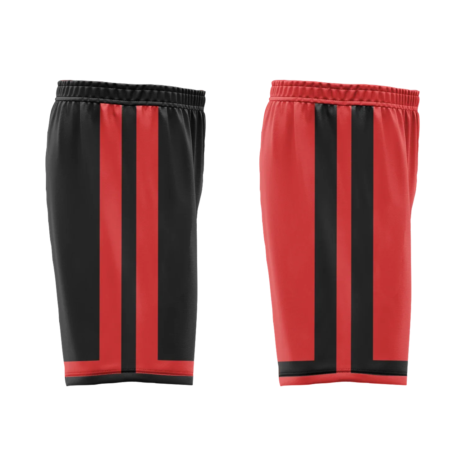 Custom Black White Classic Style Reversible Basketball Uniform Personalized COOLMAX BBJR-D017006 - Coolcustomize