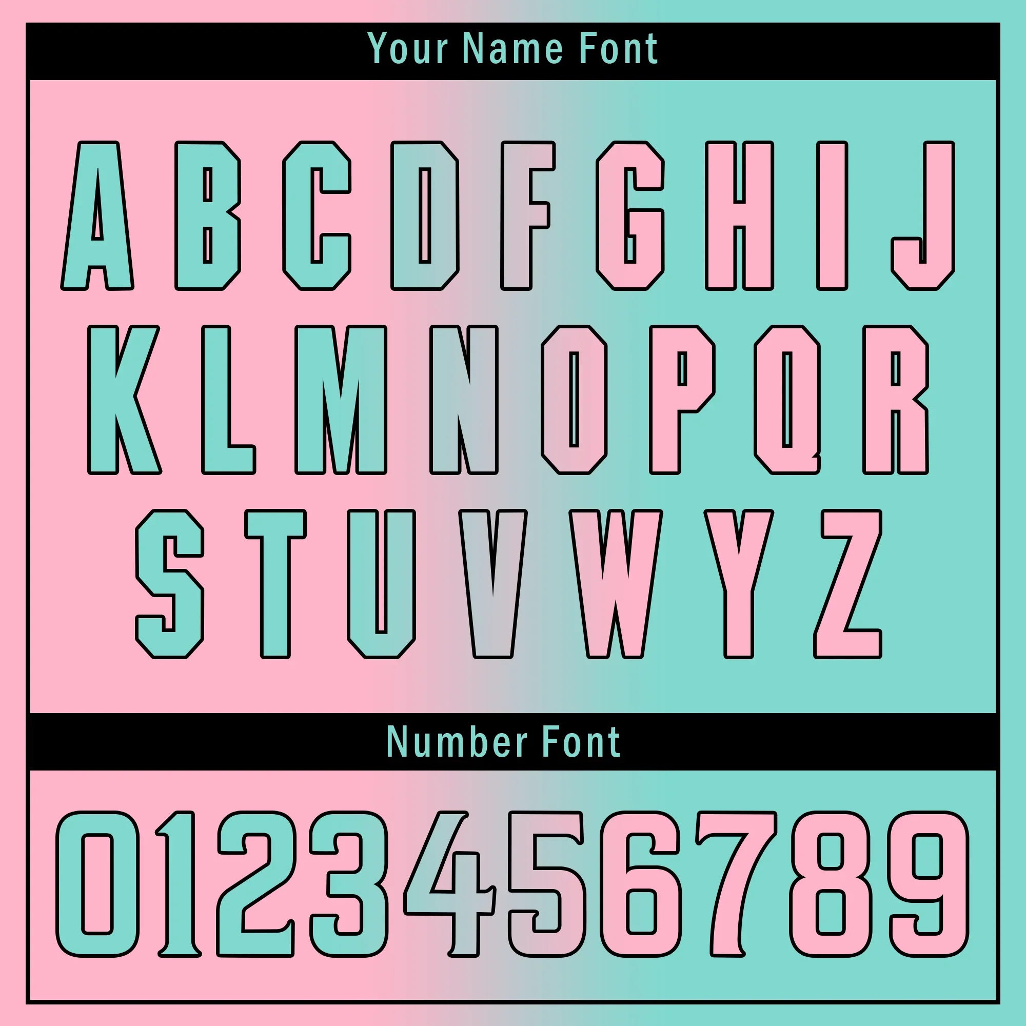 Custom Pink Cyan Gradient Fashion Personalized Authentic Baseball Jersey BSBJ01-D0a708b - Coolcustomize