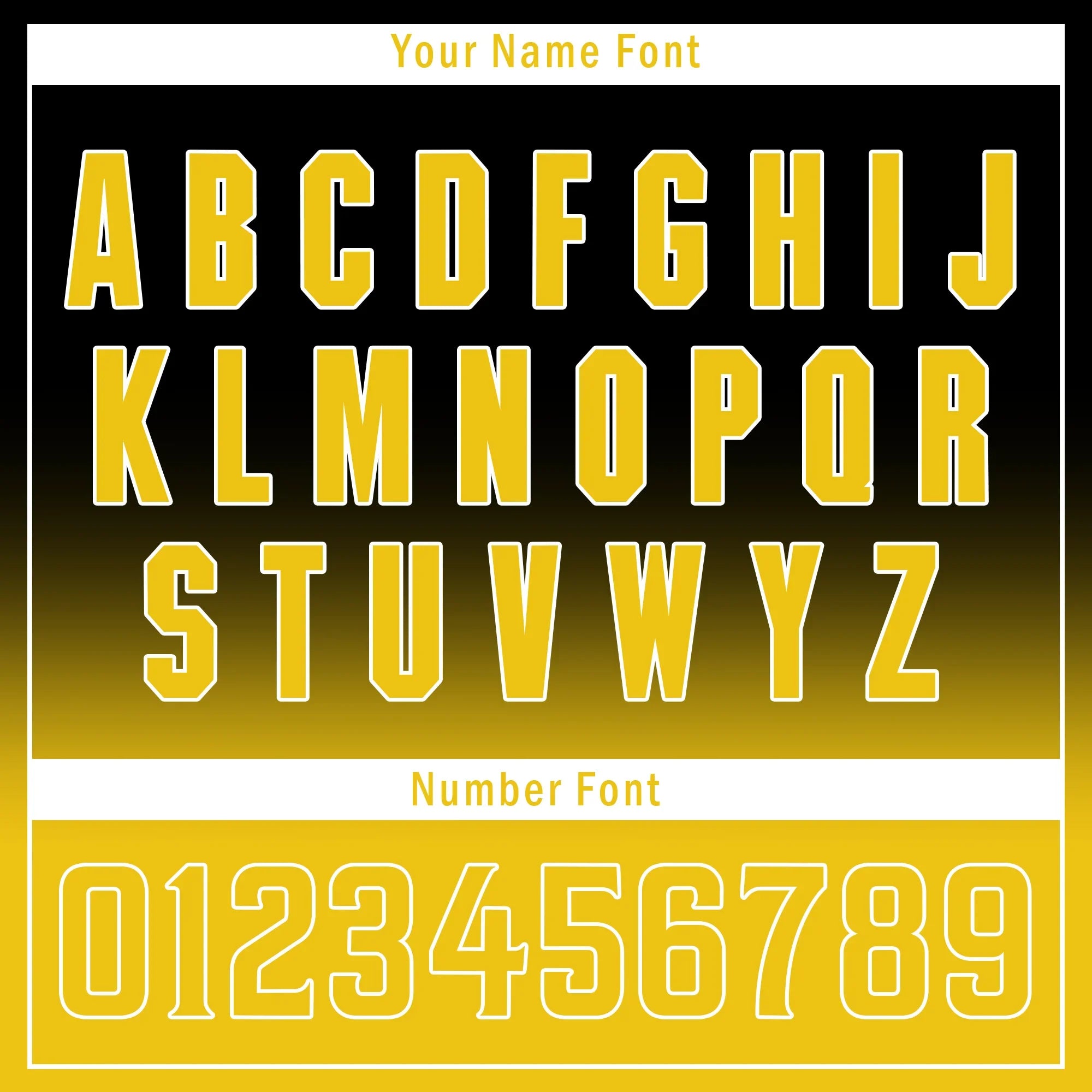 Custom Black Yellow Fade Fashion Personalized Authentic Baseball Jersey BSBJ01-D0a70cc - Coolcustomize