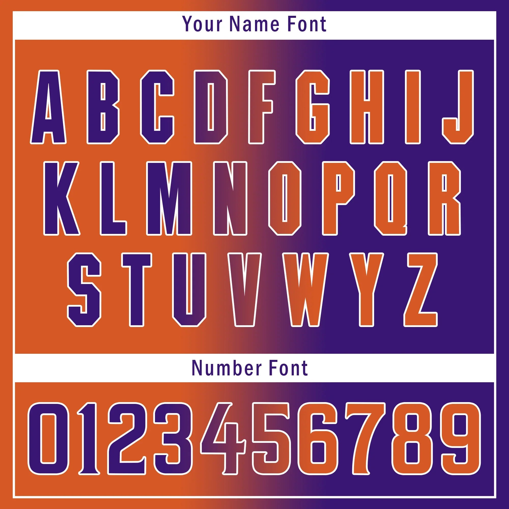 Custom Orange Purple Gradient Fashion Personalized Authentic Baseball Jersey BSBJ01-D0a7a08 - Coolcustomize