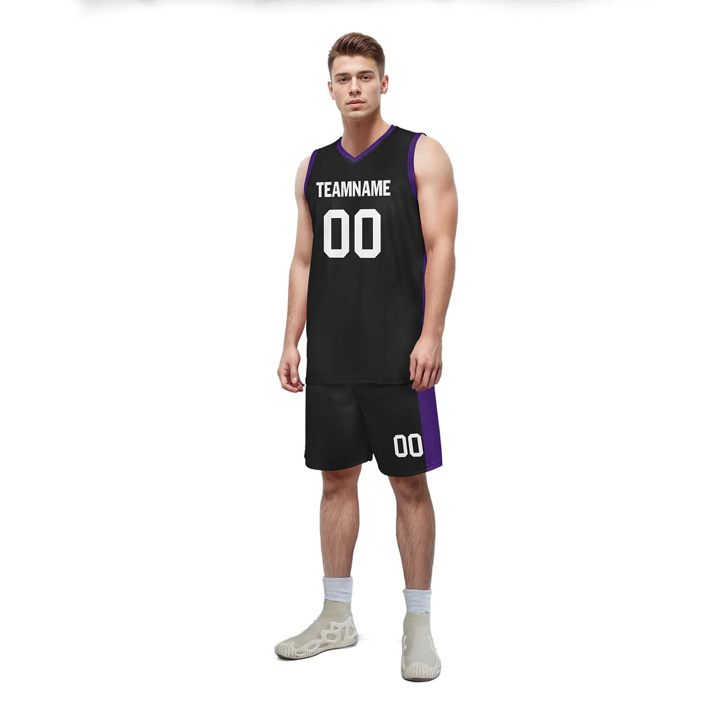 Custom Black Classic Style Sports Uniform Basketball Jersey BBJ01-bd0a70ce - Coolcustomize