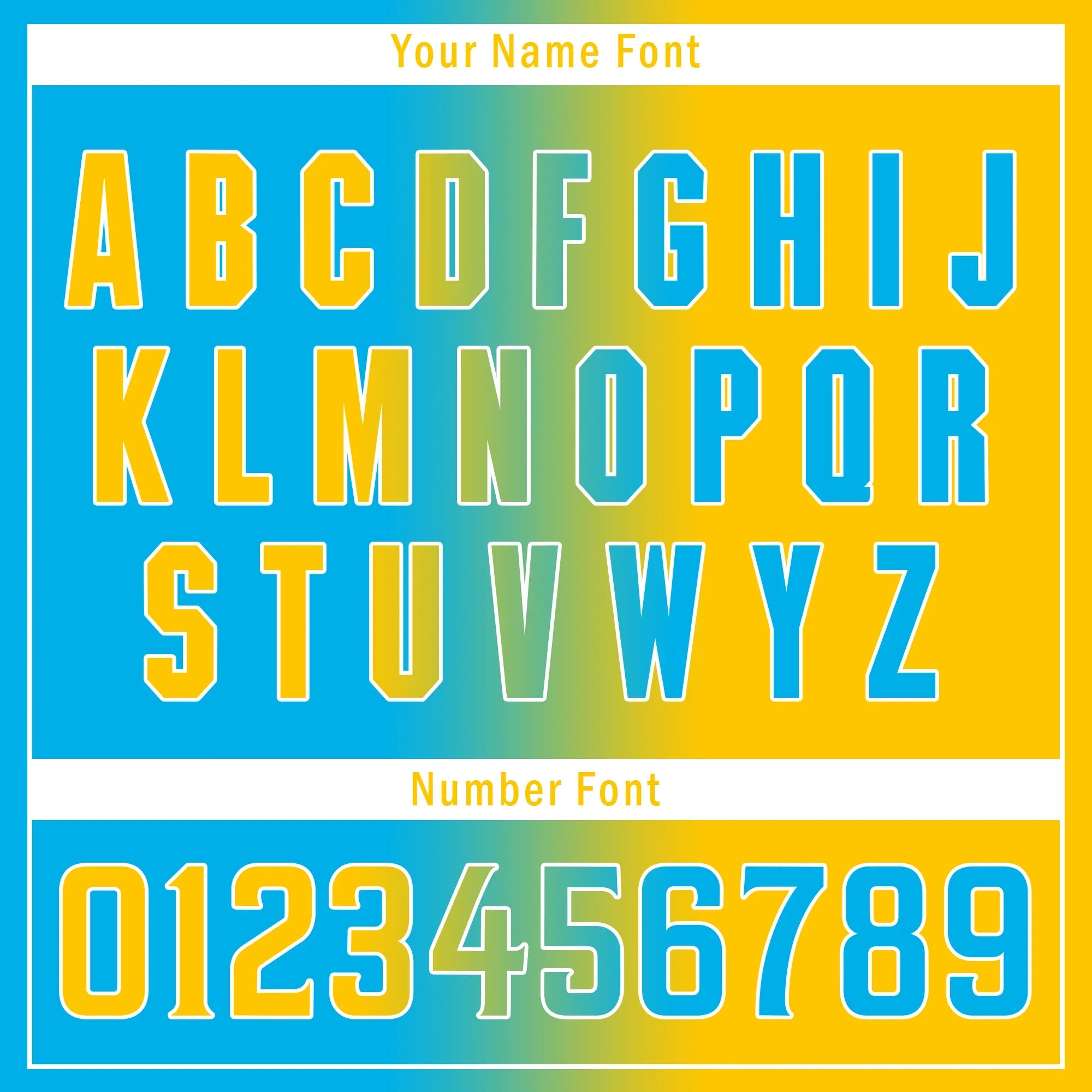 Custom Blue Yellow Gradient Fashion Personalized Authentic Baseball Jersey BSBJ01-D0a709b - Coolcustomize