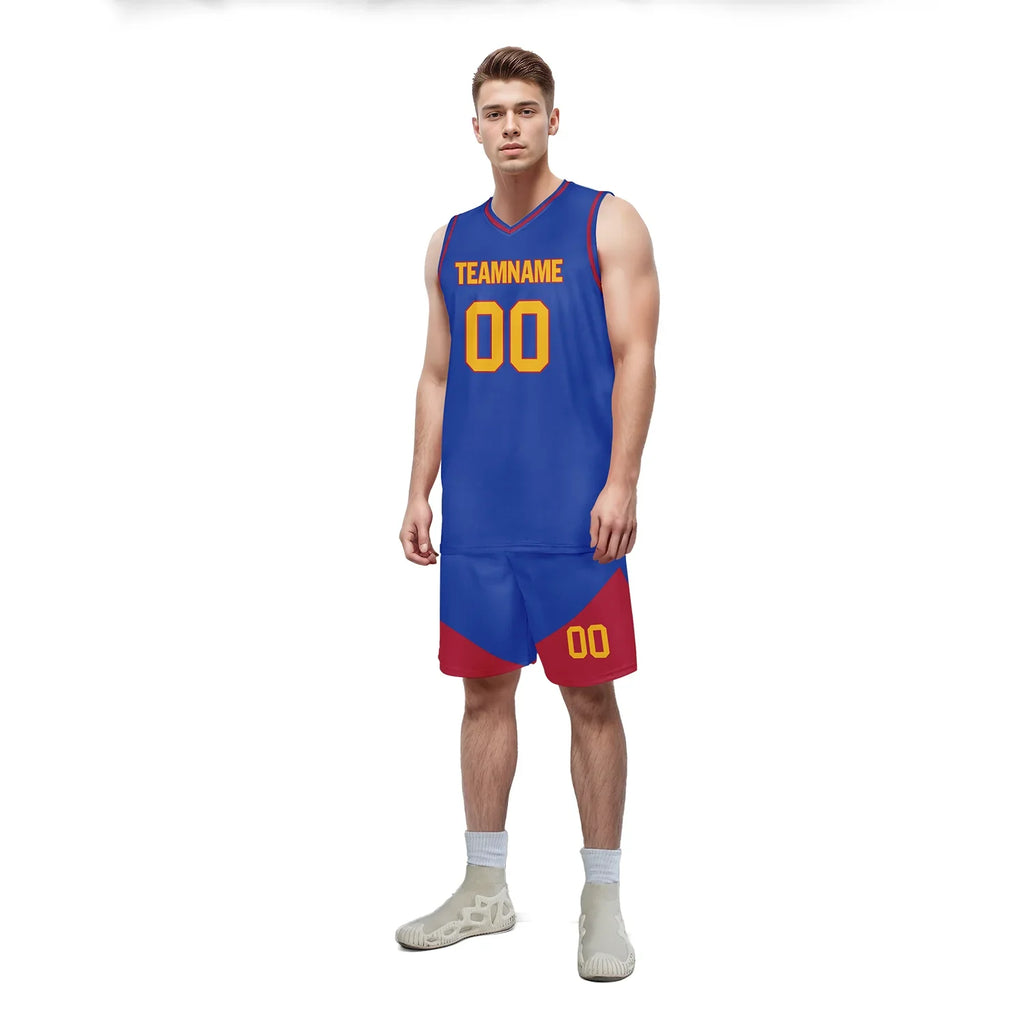 Custom Blue Classic Style Sports Uniform Basketball Jersey BBJ01-bd0a70b9 - Coolcustomize