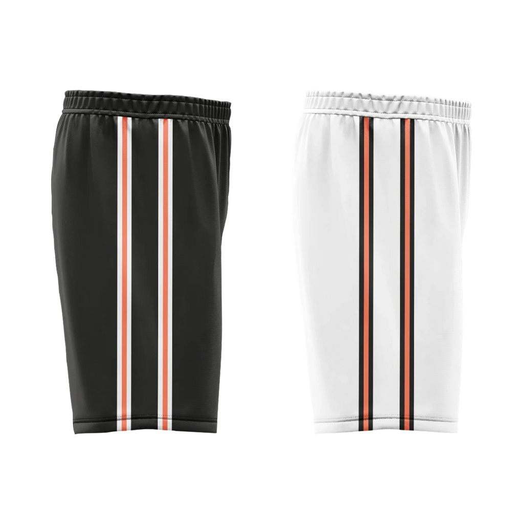 Custom Black White Classic Style Reversible Basketball Uniform Personalized Ordinary BBJR-D017028 - Coolcustomize
