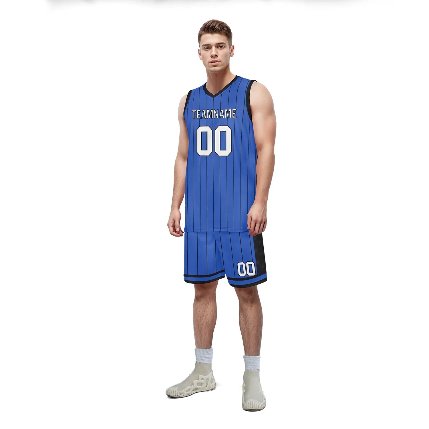 Custom Blue Classic Style Sports Uniform Basketball Jersey BBJ01-bd0a70ee - Coolcustomize
