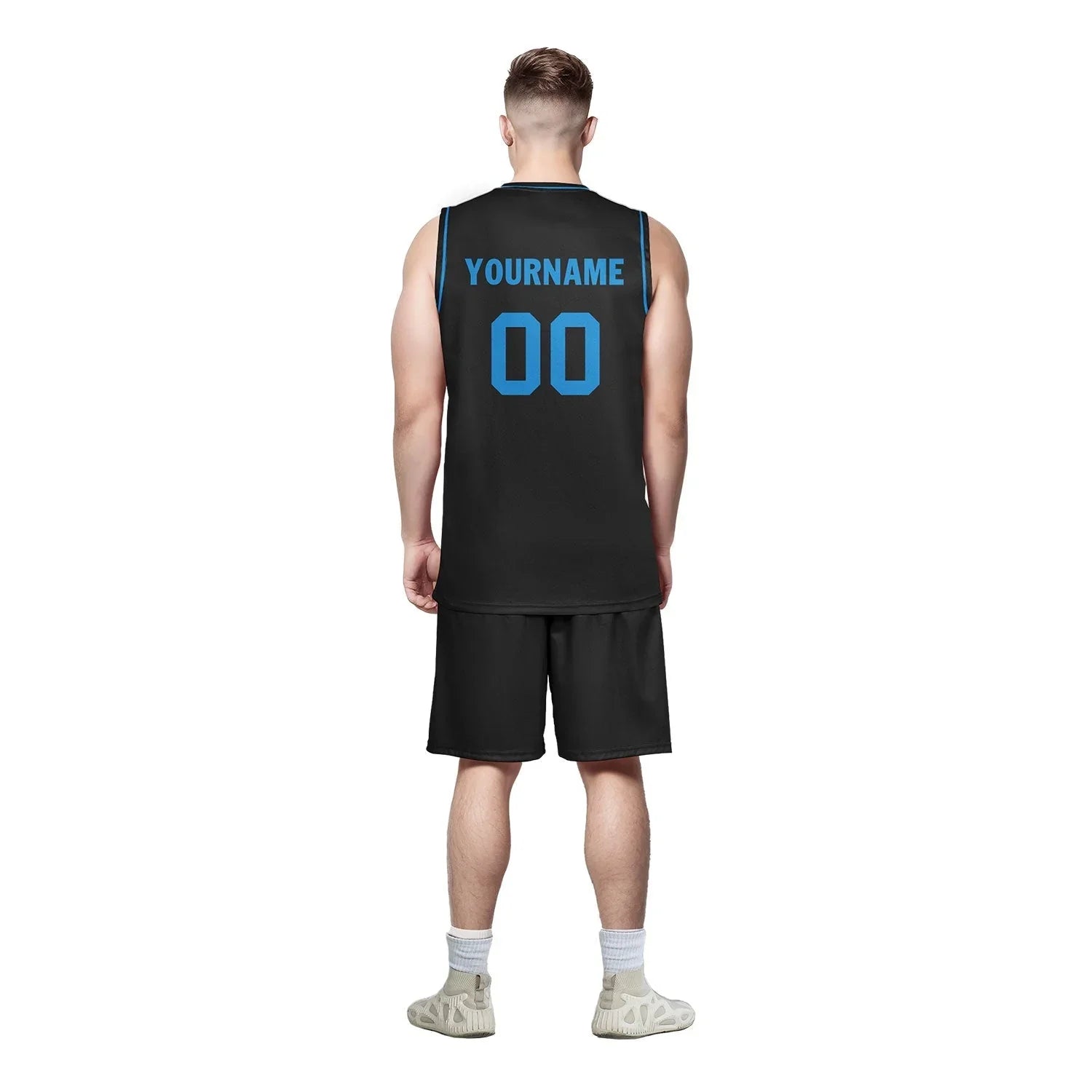 Custom Black Classic Style Sports Uniform Basketball Jersey BBJ01-D020105-6 - Coolcustomize