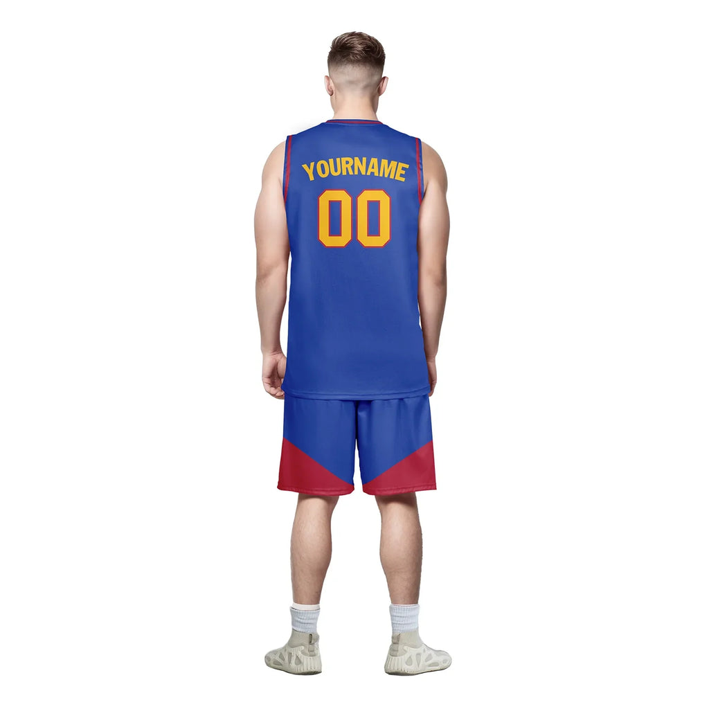 Custom Blue Classic Style Sports Uniform Basketball Jersey BBJ01-bd0a70b9 - Coolcustomize