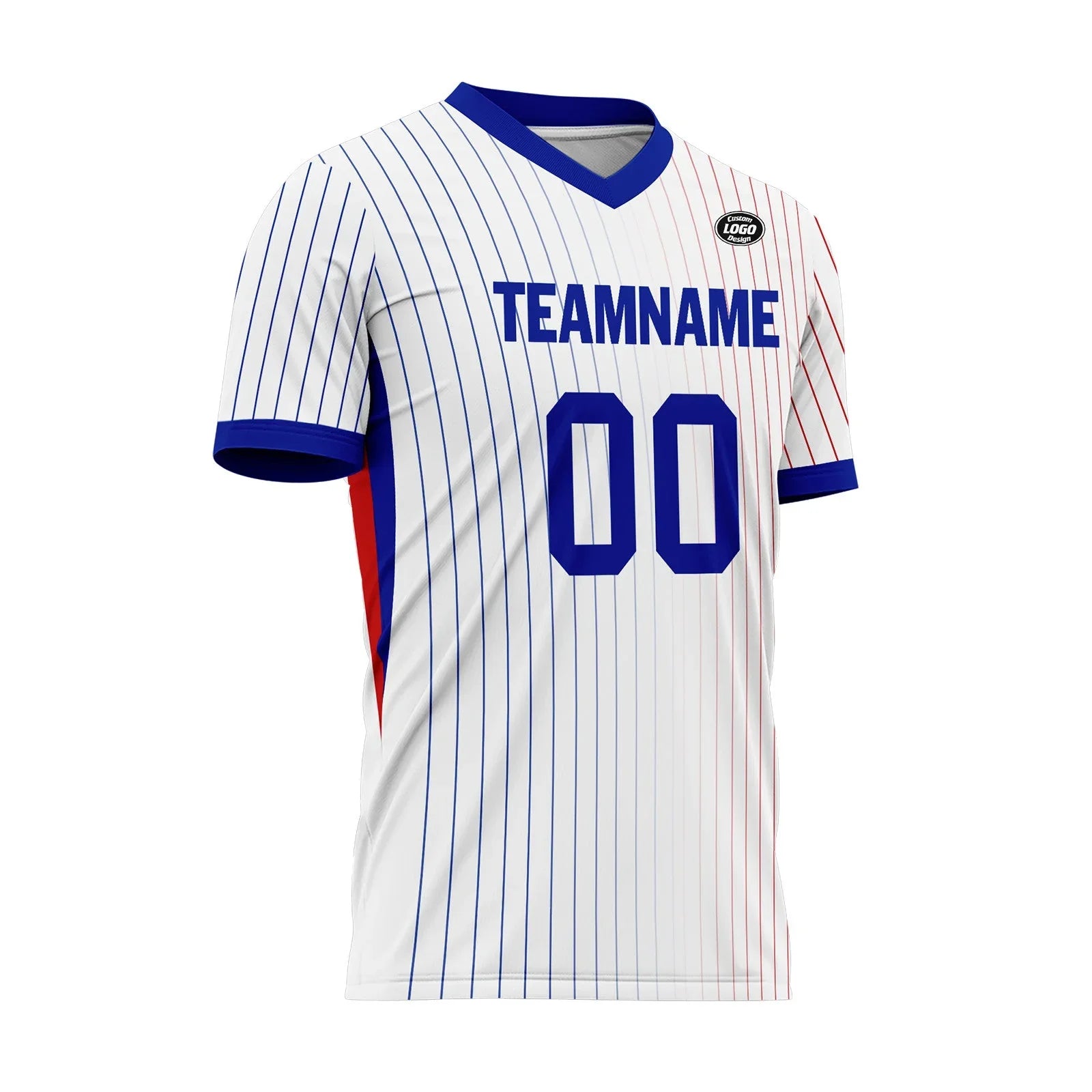 Custom France White Blue Soccer Sets Jersey Personalized SCJ101-D06141 - Coolcustomize