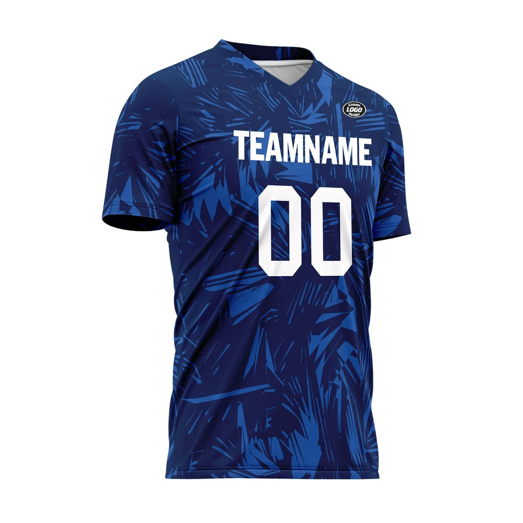 Custom Blue Soccer Sets Jersey Personalized SCJ101-D28012 - Coolcustomize