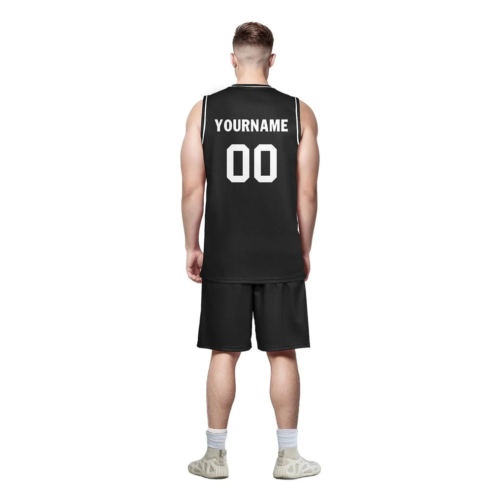 Custom Black Classic Style Sports Uniform Basketball Jersey BBJ01-D020105-19 - Coolcustomize