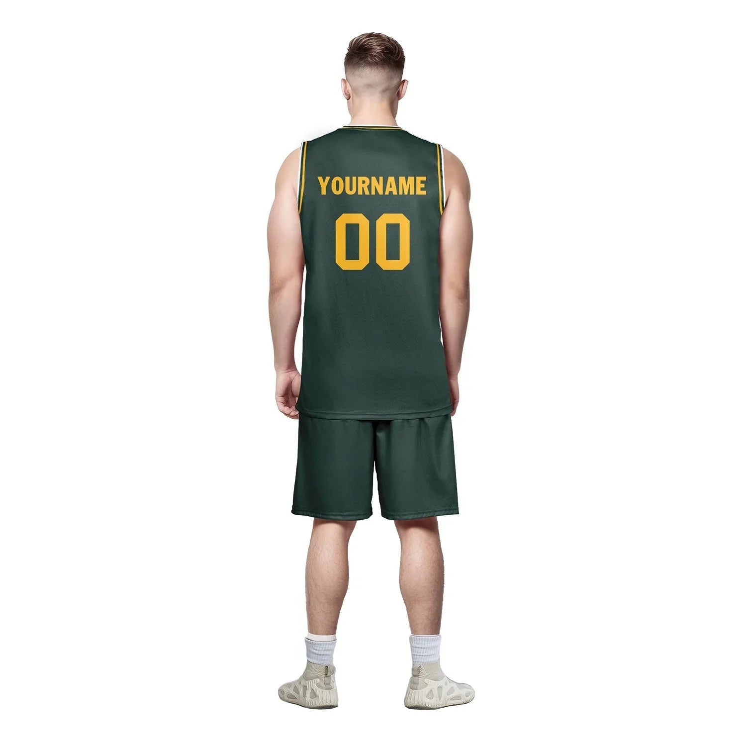 Custom Green Classic Style Sports Uniform Basketball Jersey BBJ01-D020105-10 - Coolcustomize